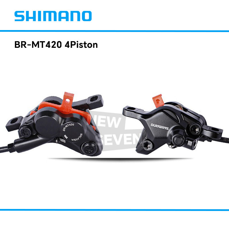Shimano BL-MT401 & BR-MT420 4 Piston Hydraulic Disc Brake Set Front Rear-OE