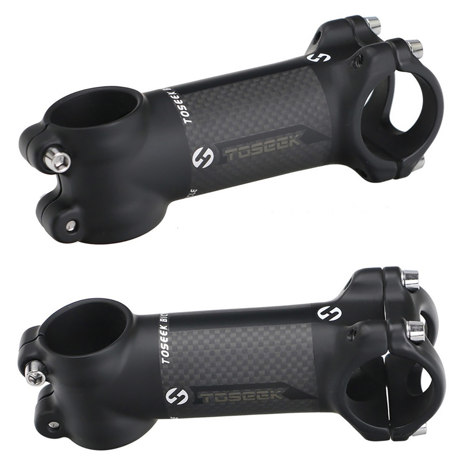 6°/17° Carbon Fiber Bicycle Stem MTB Cycling Aluminum Road Bike Handle Bar Stem