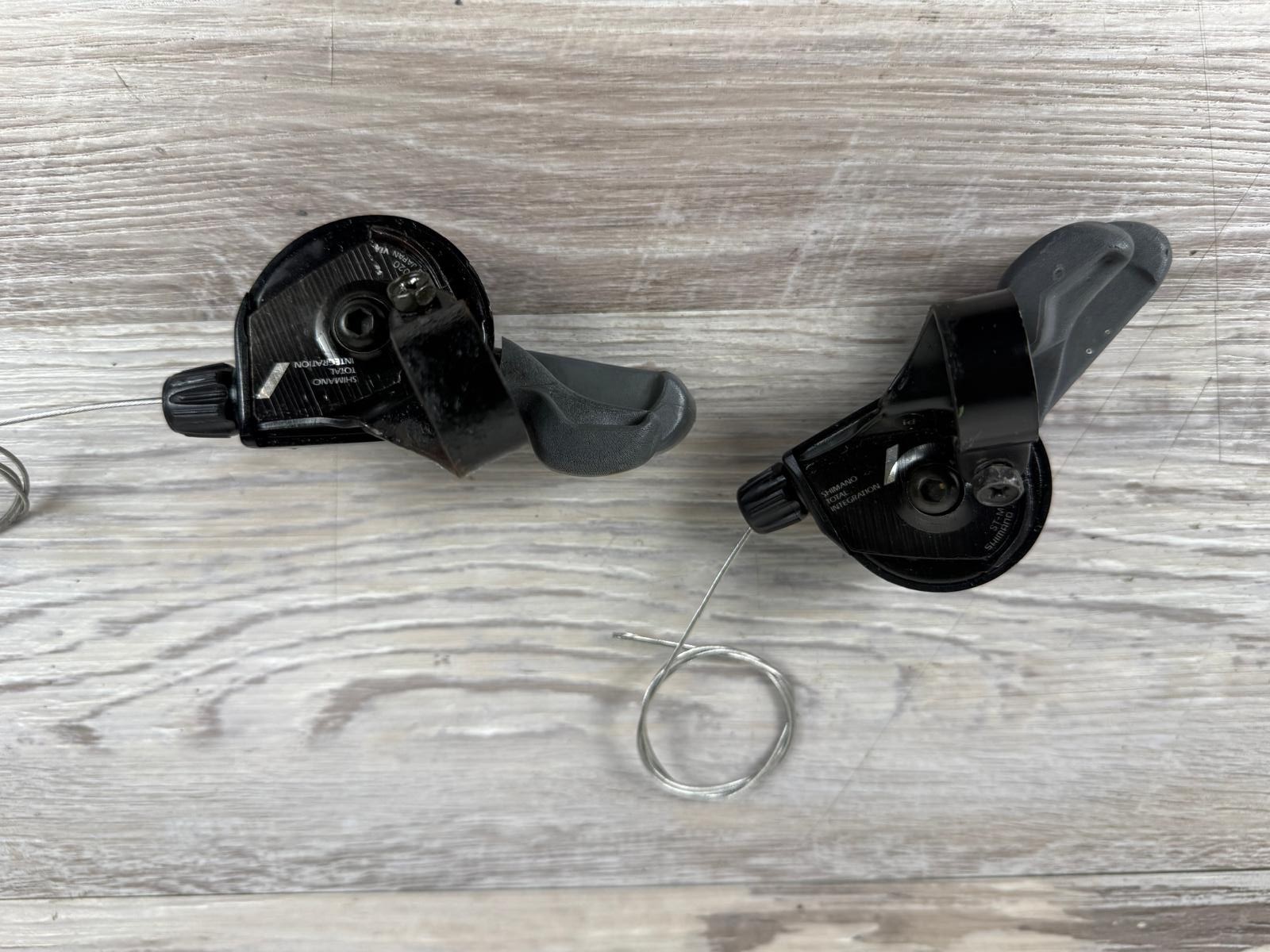Vintage Shimano ST-M020 Trigger Shifter Set 3×7 Speed Japan MTB