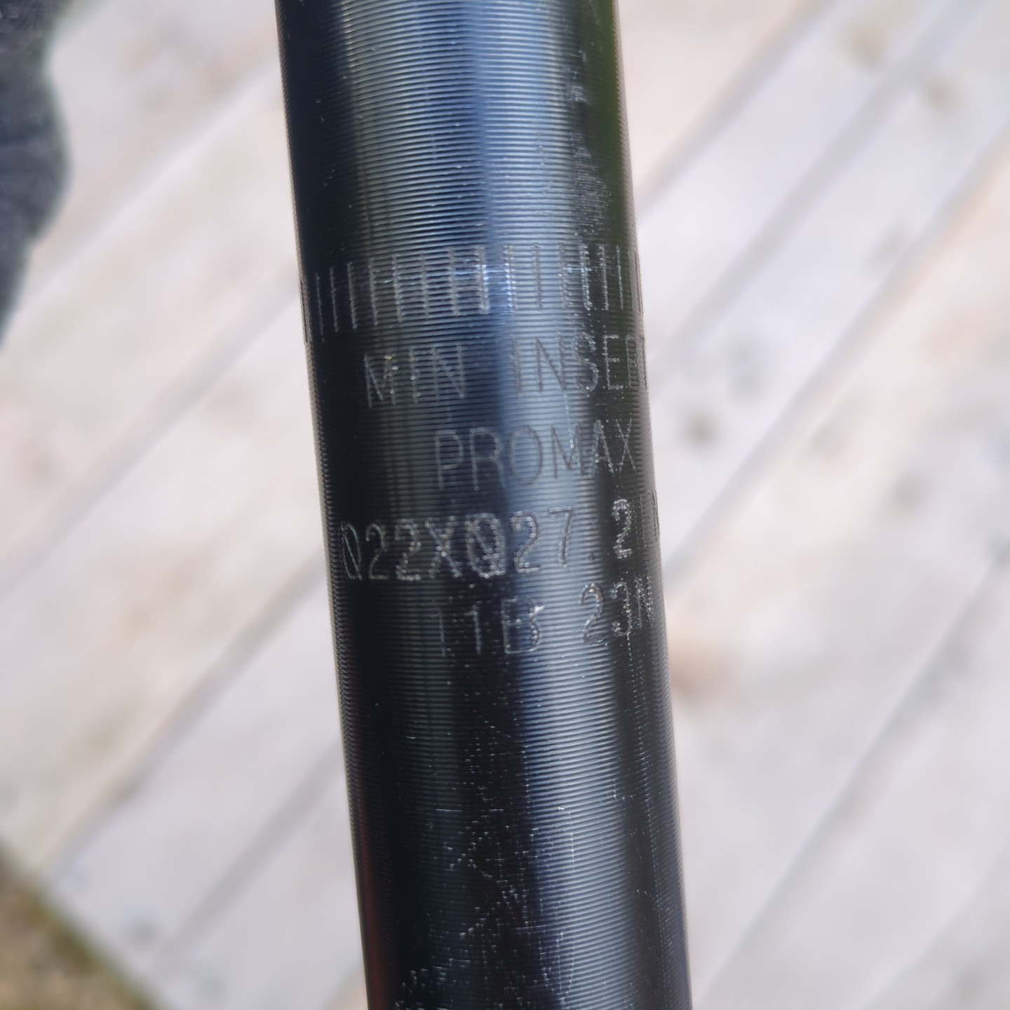 Promax – 27.2 – Aluminium Double Clamp Bike Seat Post