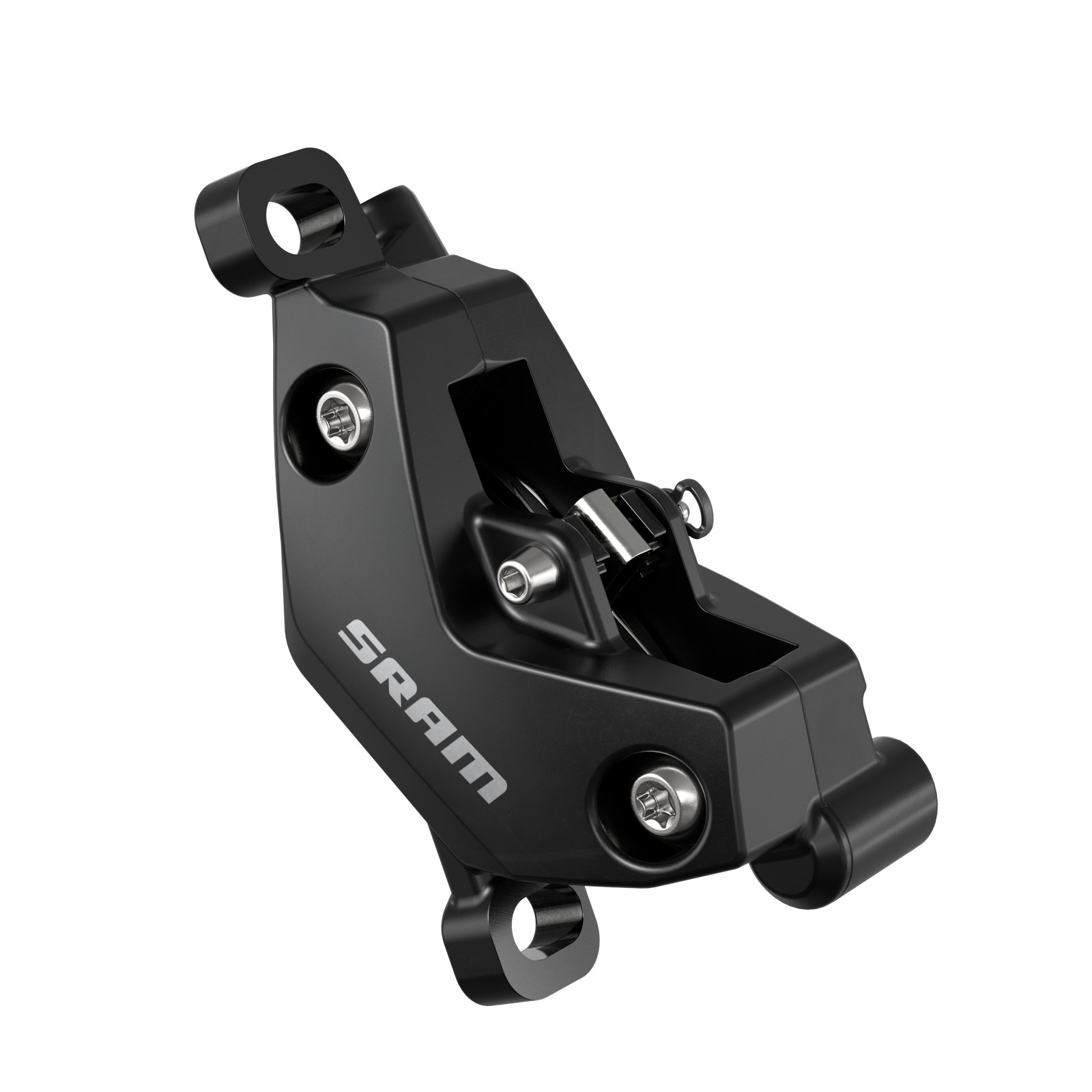 SRAM DB6 Hydraulic Disc Brake & Lever – 4-Piston Aluminum, 2000mm Hose, Post