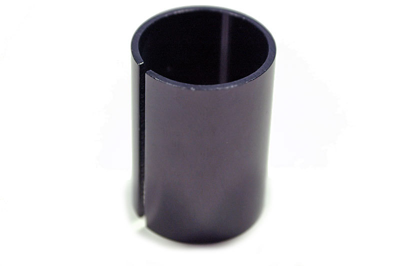 OMNI Racer WORLDS LIGHTEST Stem Shim 1-1/8″ to 1″ steerer (28.6-25.4mm) BLACK