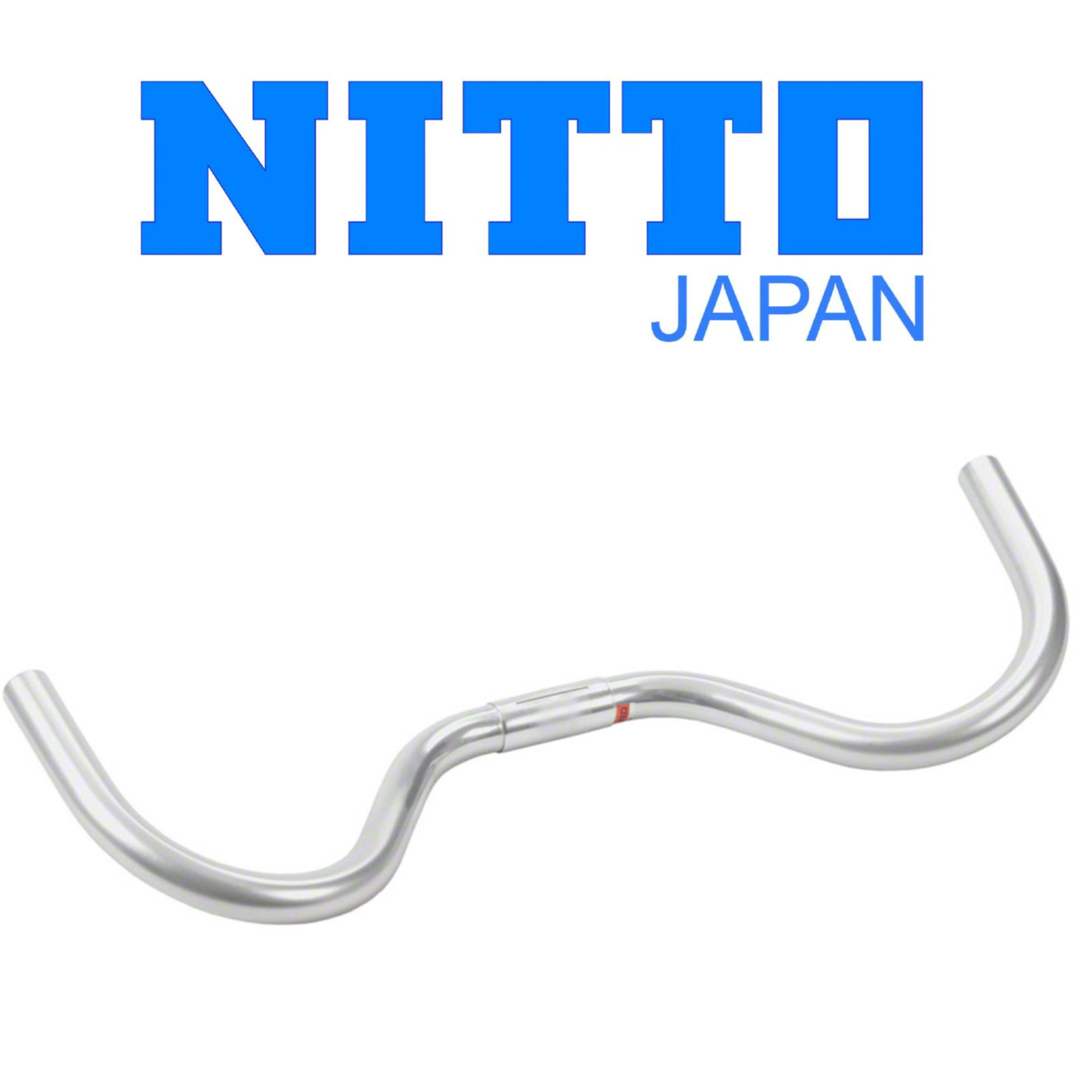 Nitto RM-016 Moustache Handlebar 25.4 Silver 341g Made in Japan Road Brake Comp.