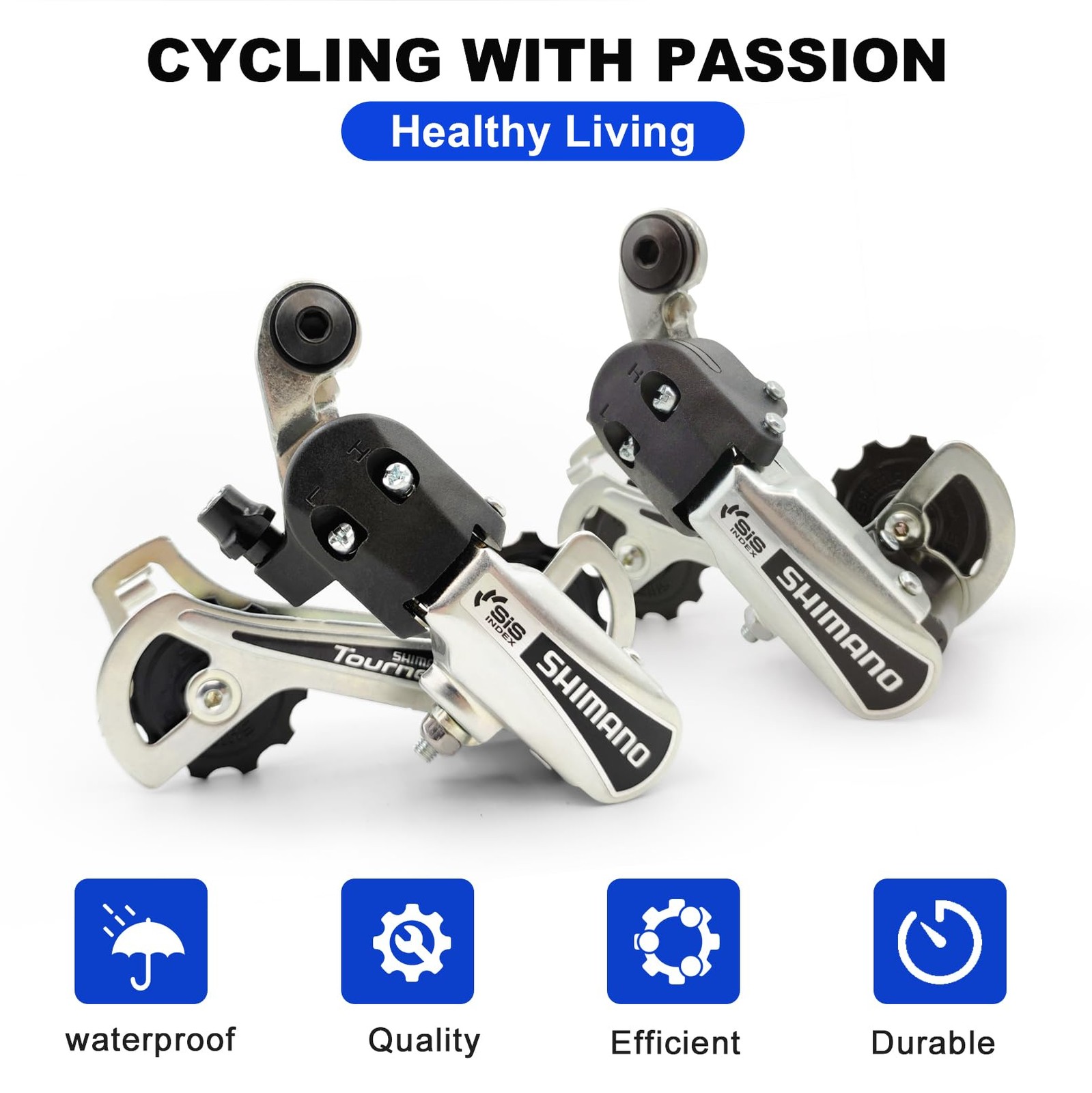 RD-TY21B 6/7 Speed Rear Derailleur – Direct Mount for Mountain Bikes, Tricycl…