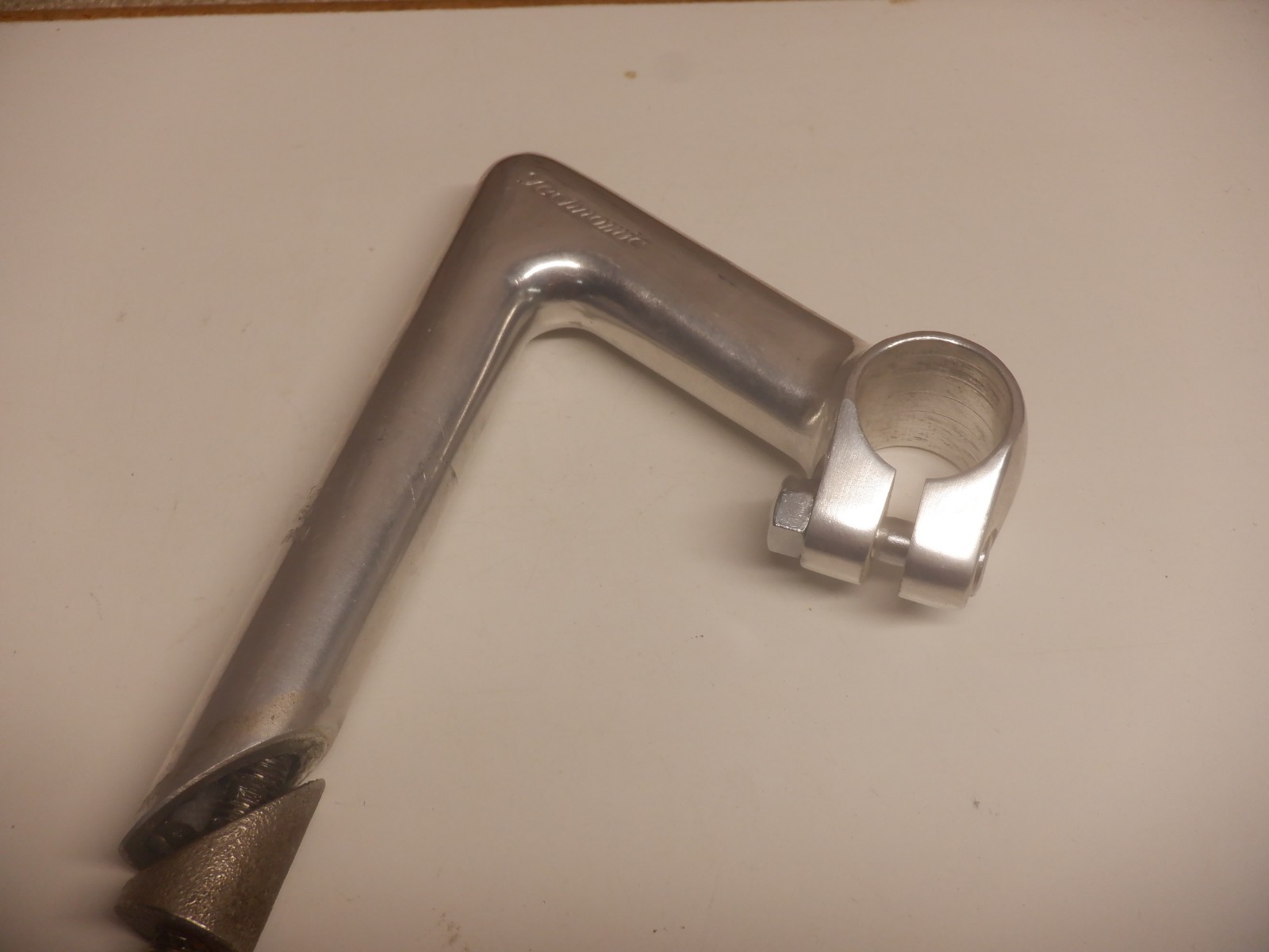 Vintage Nitto «Technomic» Stem – 9 cm -22.2 -25.4 clamp -Silver -NOS «Take off»