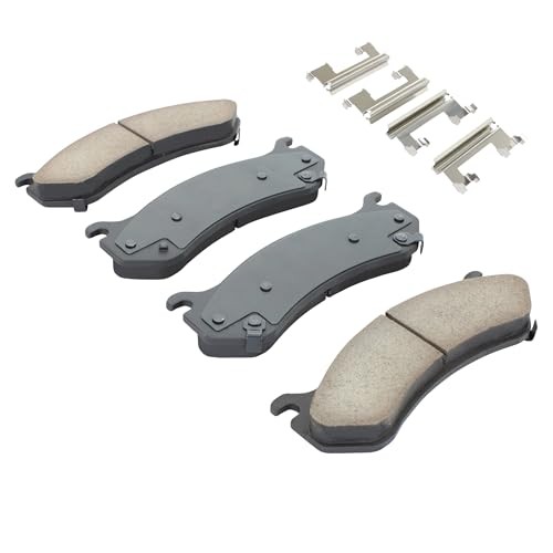 Front Ceramic Brake Pads, Premium 1001-0785C, Compatible with 1999 BP0785-C