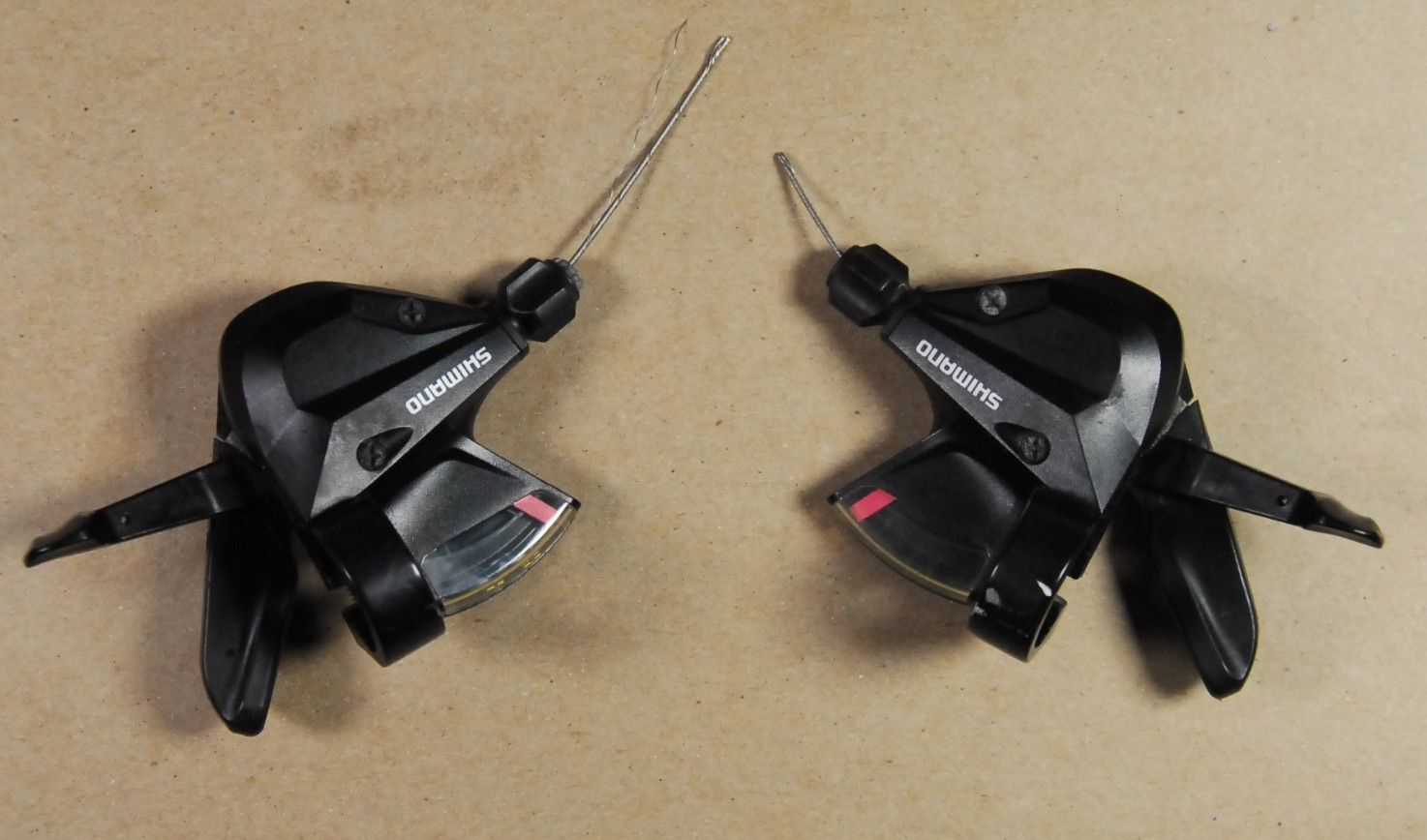 Shimano SL-M310 Altus Rapid Fire 3×8 Speed Dual Lever Bicycle Shifter Set