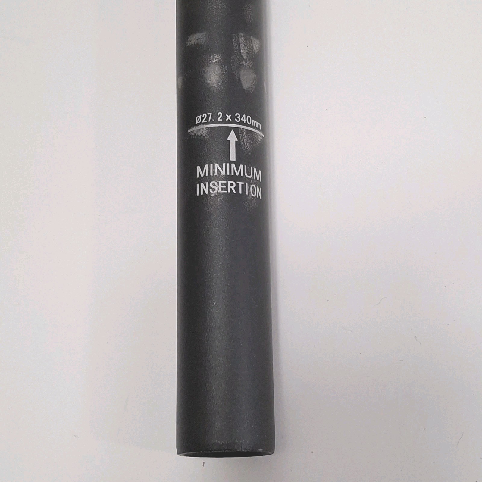 Seatpost 27.2mm 340mm Setback Black