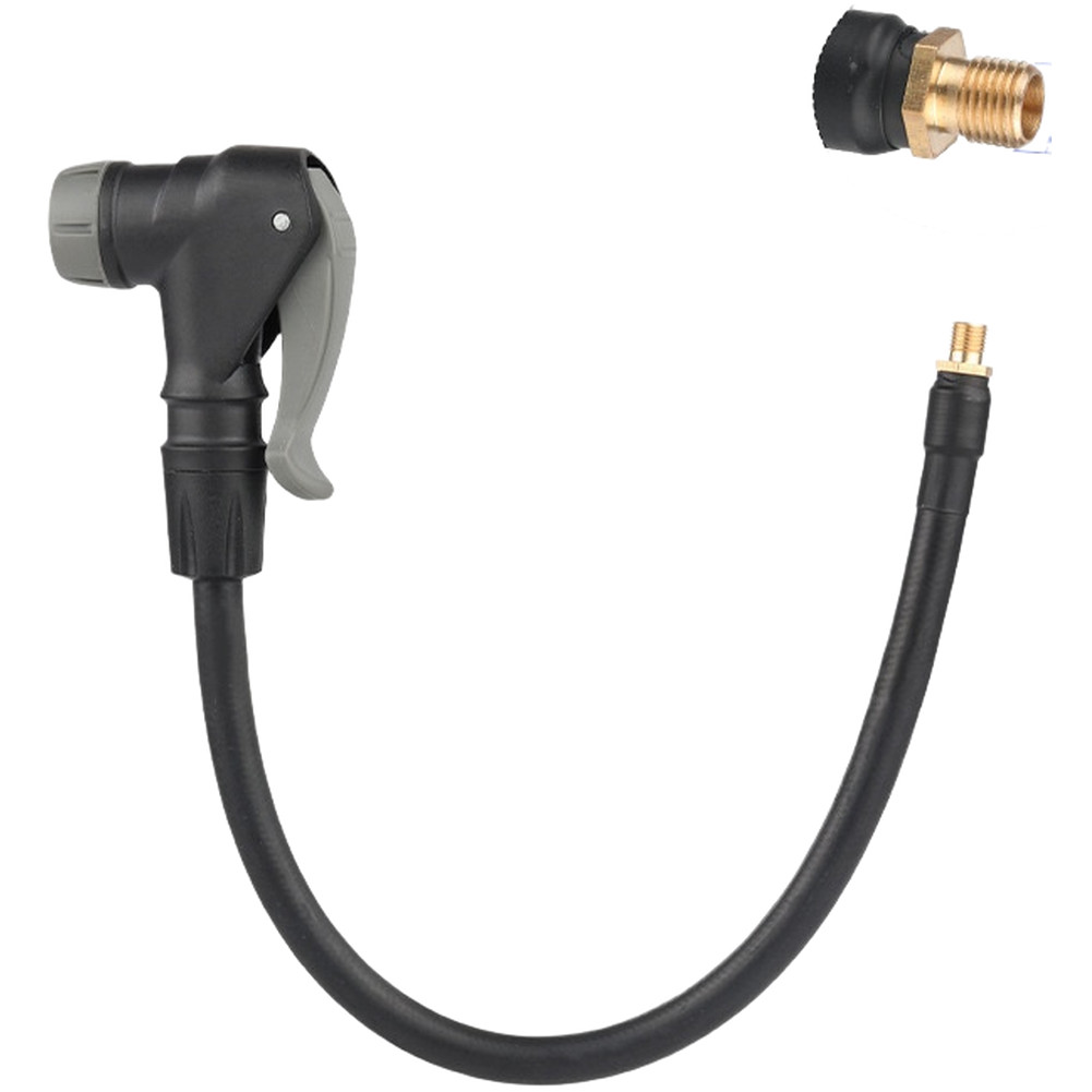 bike air pump extension hose 20cm 30cm 50cm for For PRESTA type valves