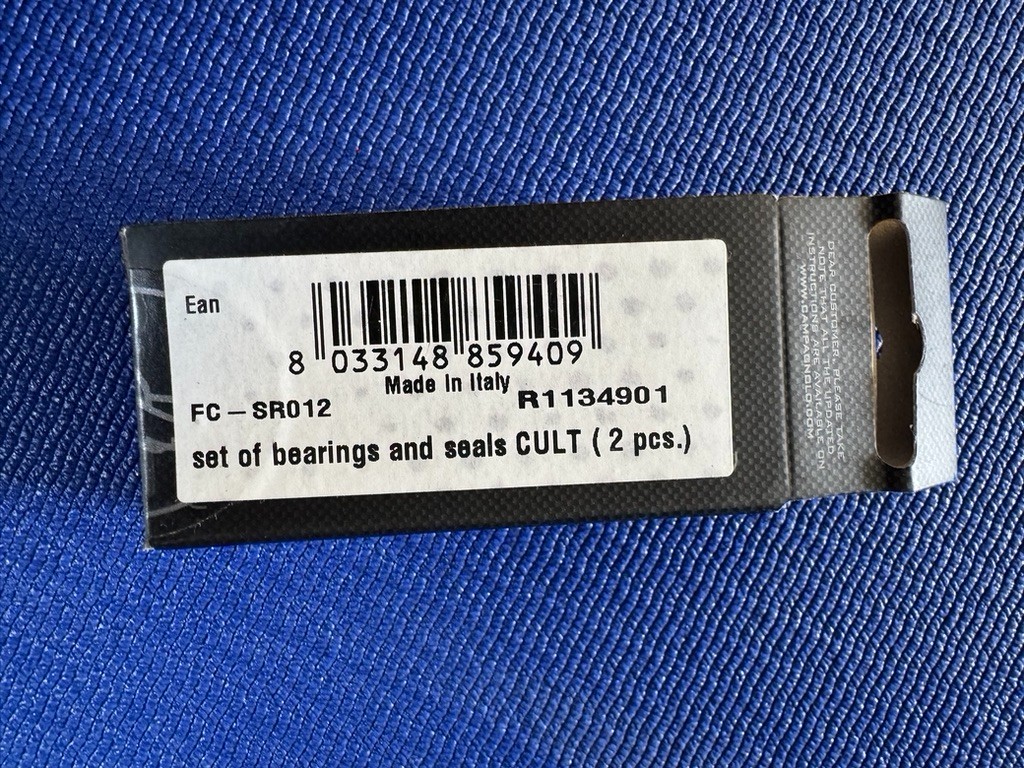 Campagnolo Bearing Set and Seals CULT FC-SR012 – New in the box!