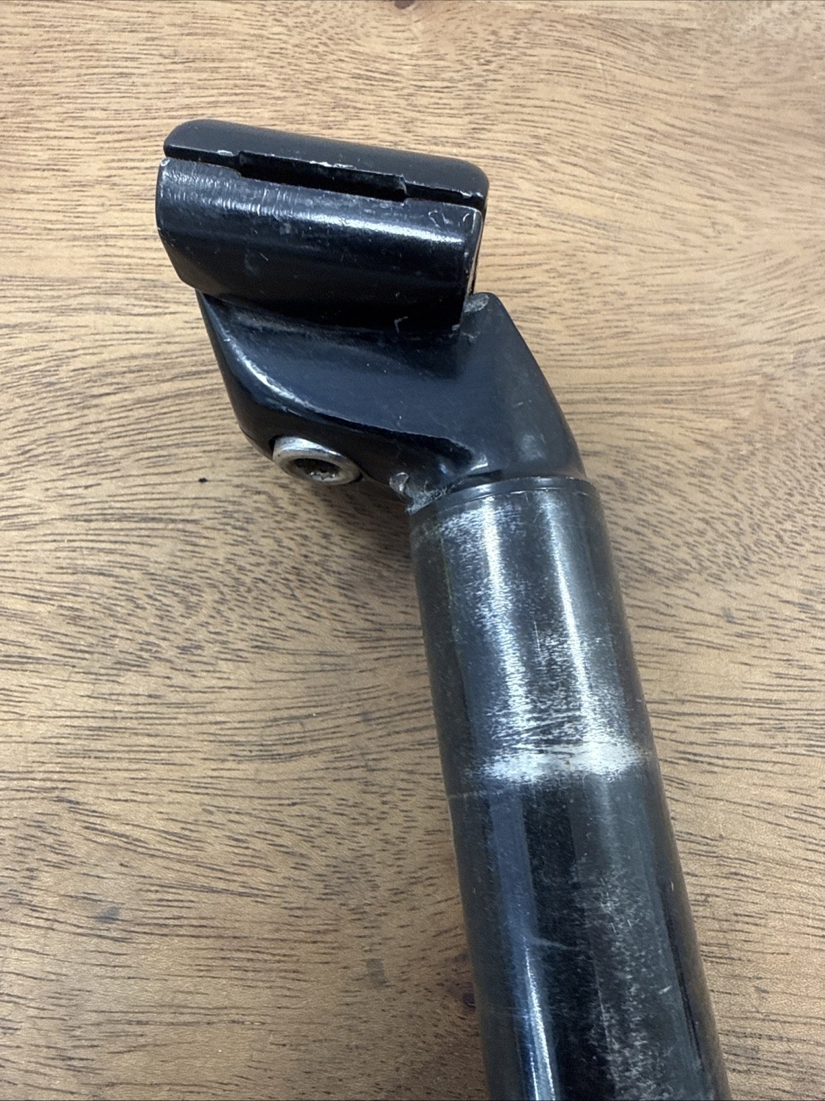 Kalloy Mountain Bike Seatpost 26.6mm x 300mm 4130 Chromoly Steel Black
