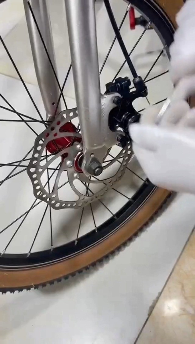 Bike Disc Brake Kit – Front & Rear Calipers, 160mm Rotors, Levers & Screws