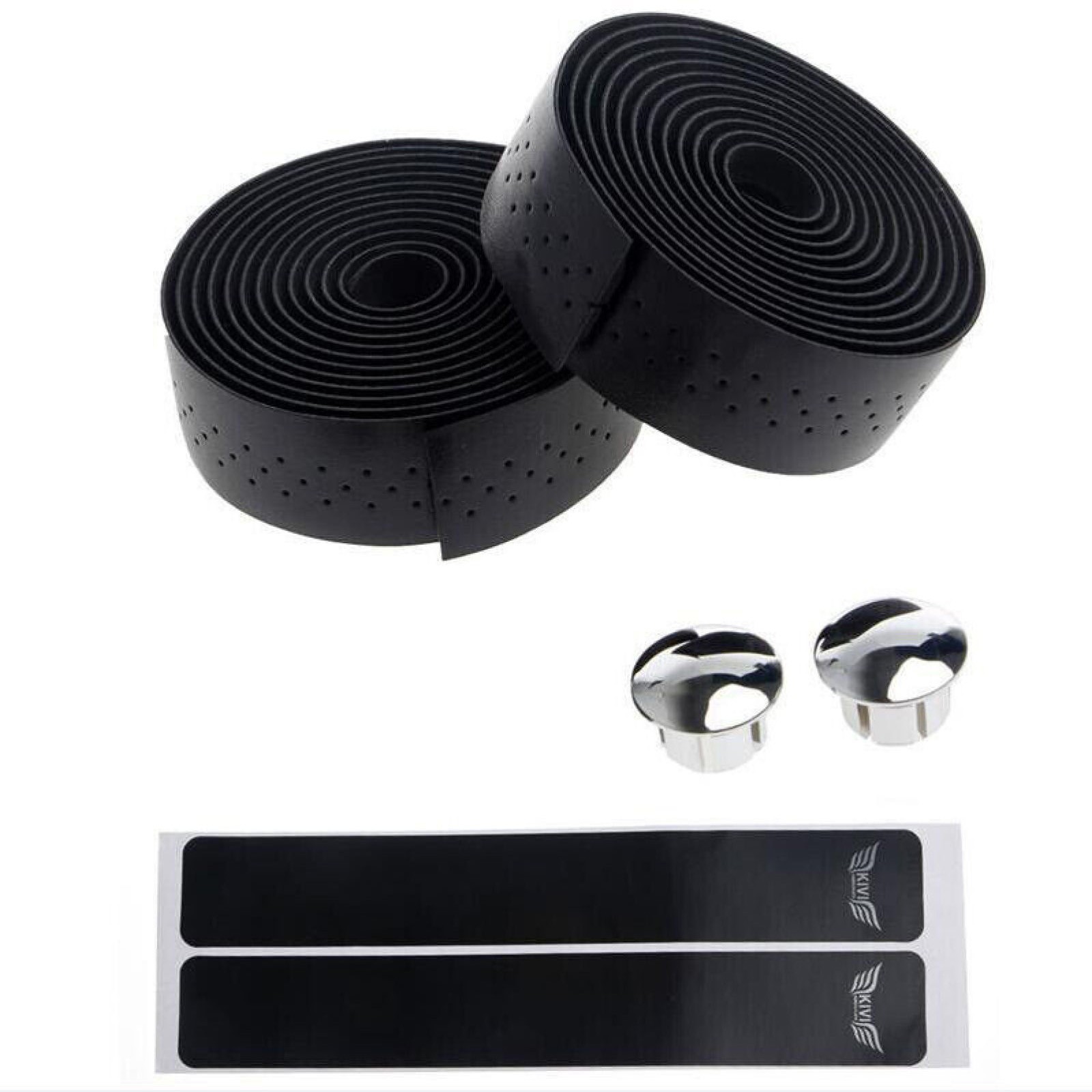 Self-Adhesive Leather Anti Slip Handlebar Tape Bar Grip Wrap Road Bike Bicycle]