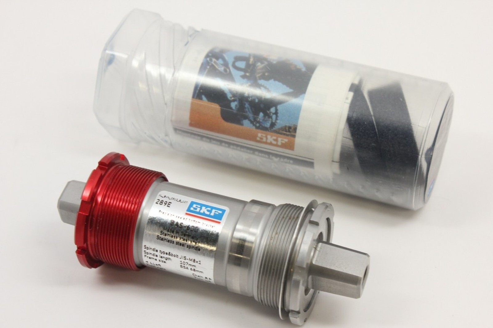 NOS Italian SKF BB Bottom Bracket ISO & JIS Square Taper Spindle SELECT-A-LENGTH