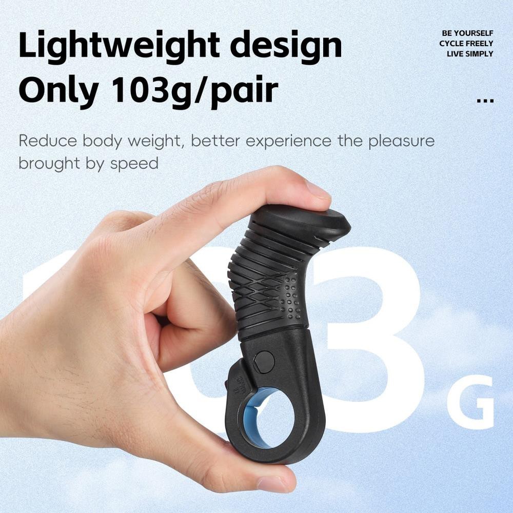 Bike Handlebar Bicycle MTB Bar Pair Rest a Handle Ergonomic Ends U [