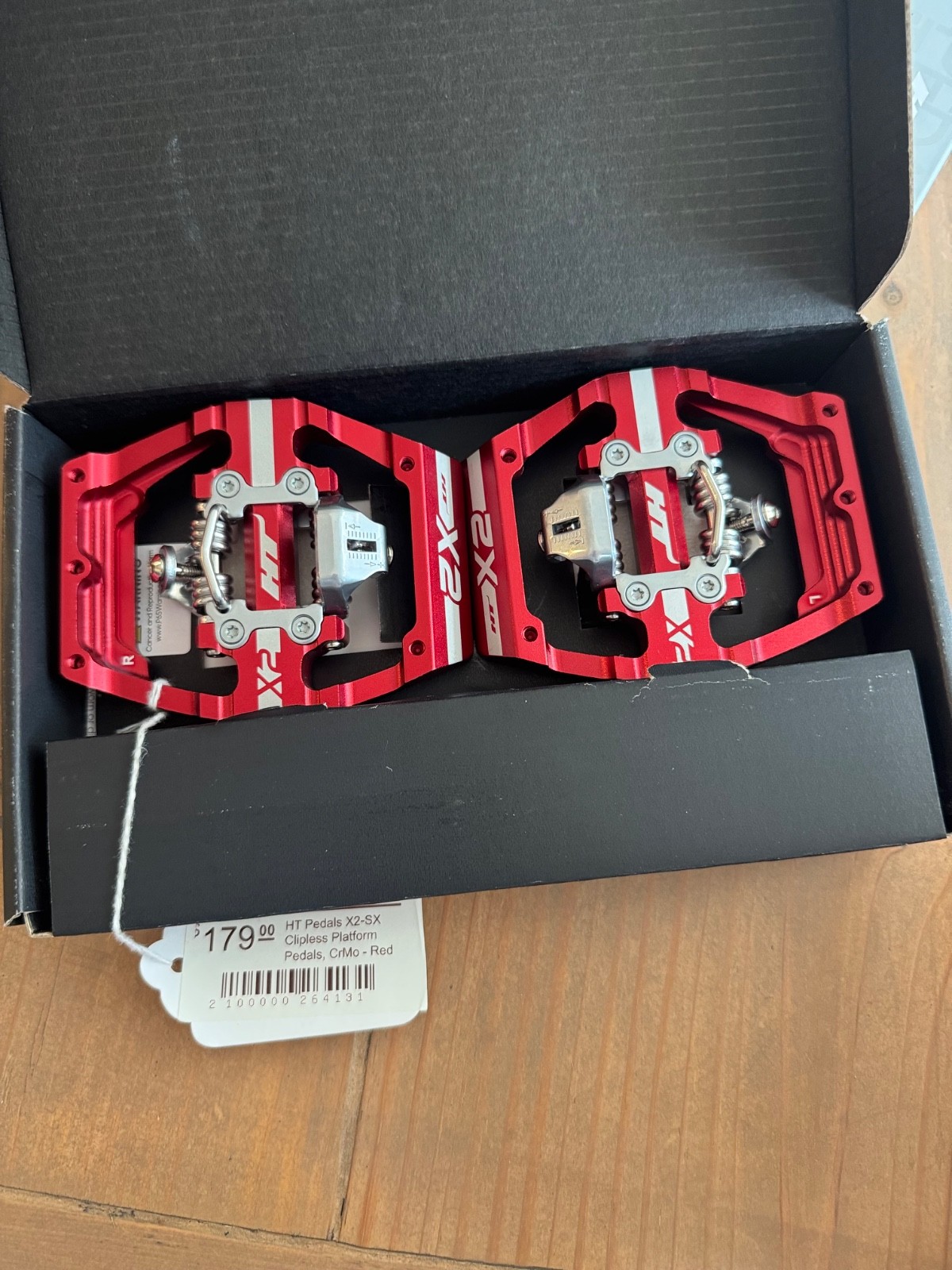 HT X2-SX Clipless BMX Platform Pedals-BMX Racing Pedals-Mountain Bike Pedals