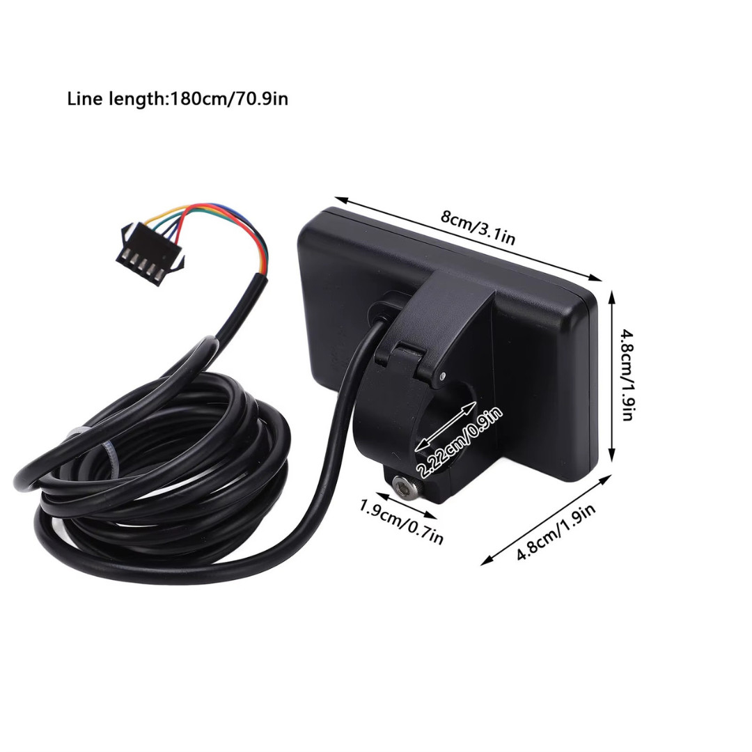 For E-Bike LCD Display 24V/36V/48V Display E-Bicycle MTB Part Electric Bike 2024