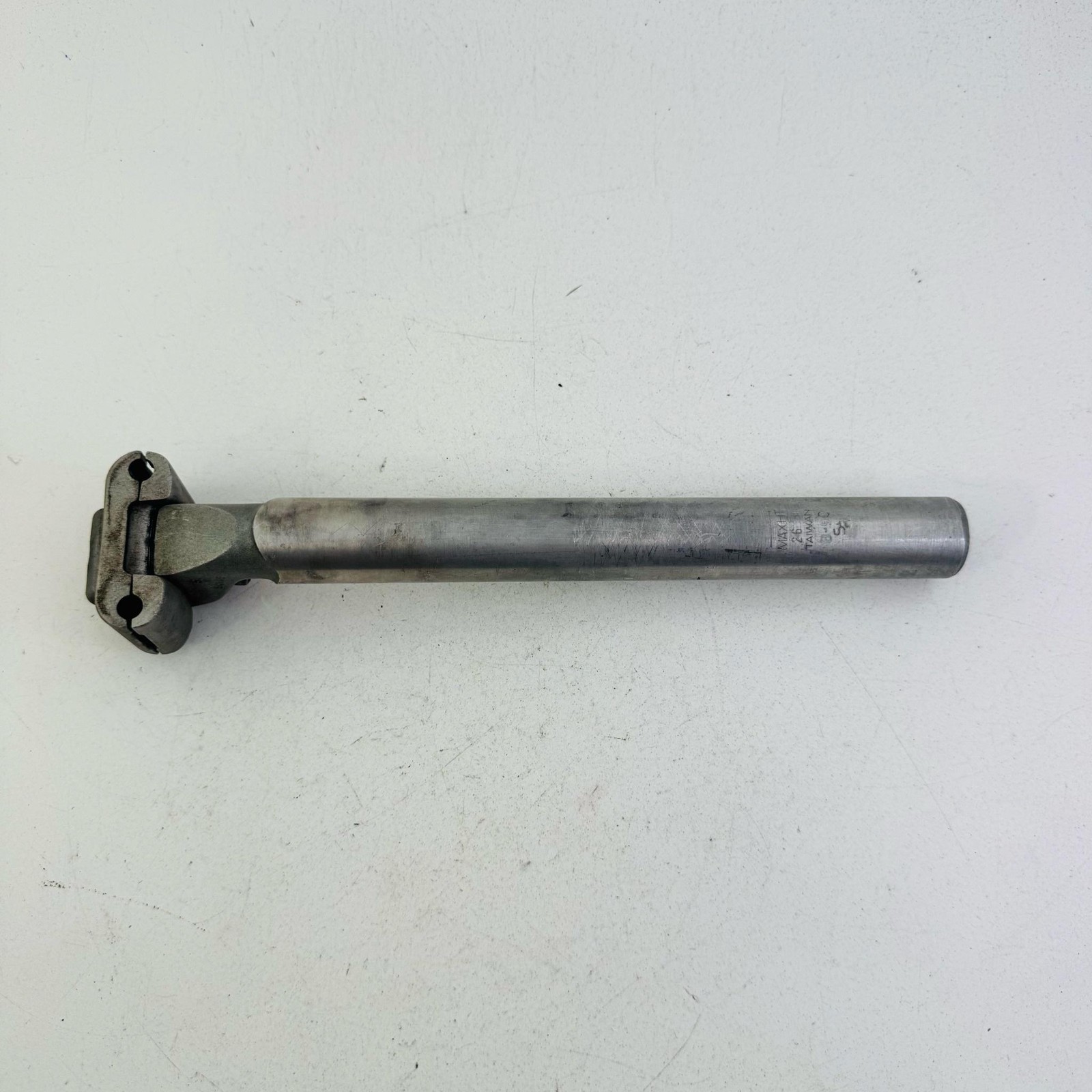 Vintage SR Sakae Seatpost 26.8mm Silver Alloy Taiwan Road MTB Bike B-90 C2