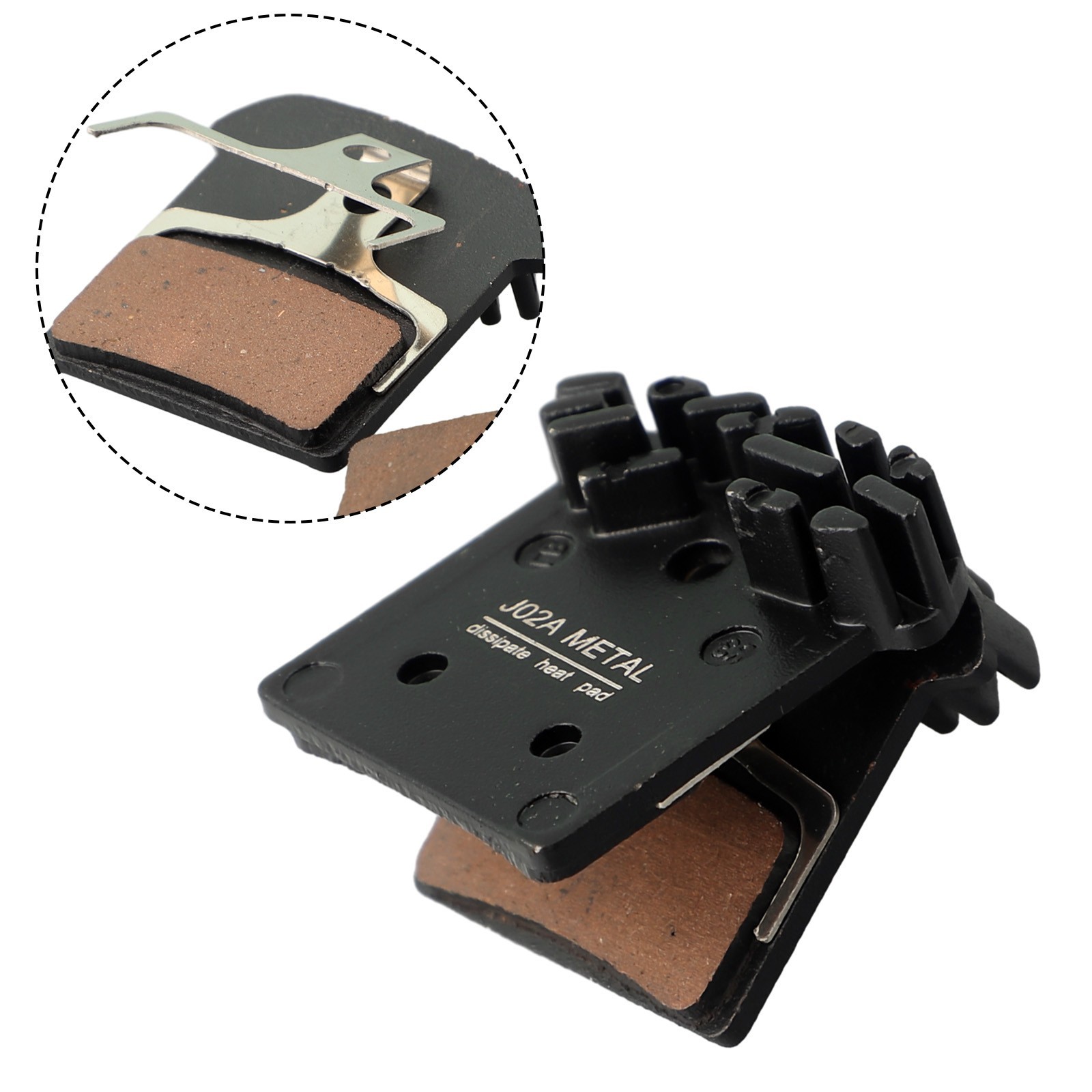 Bicycle Brake Pads Garden Indoor Parts Black About 40g High Proportion