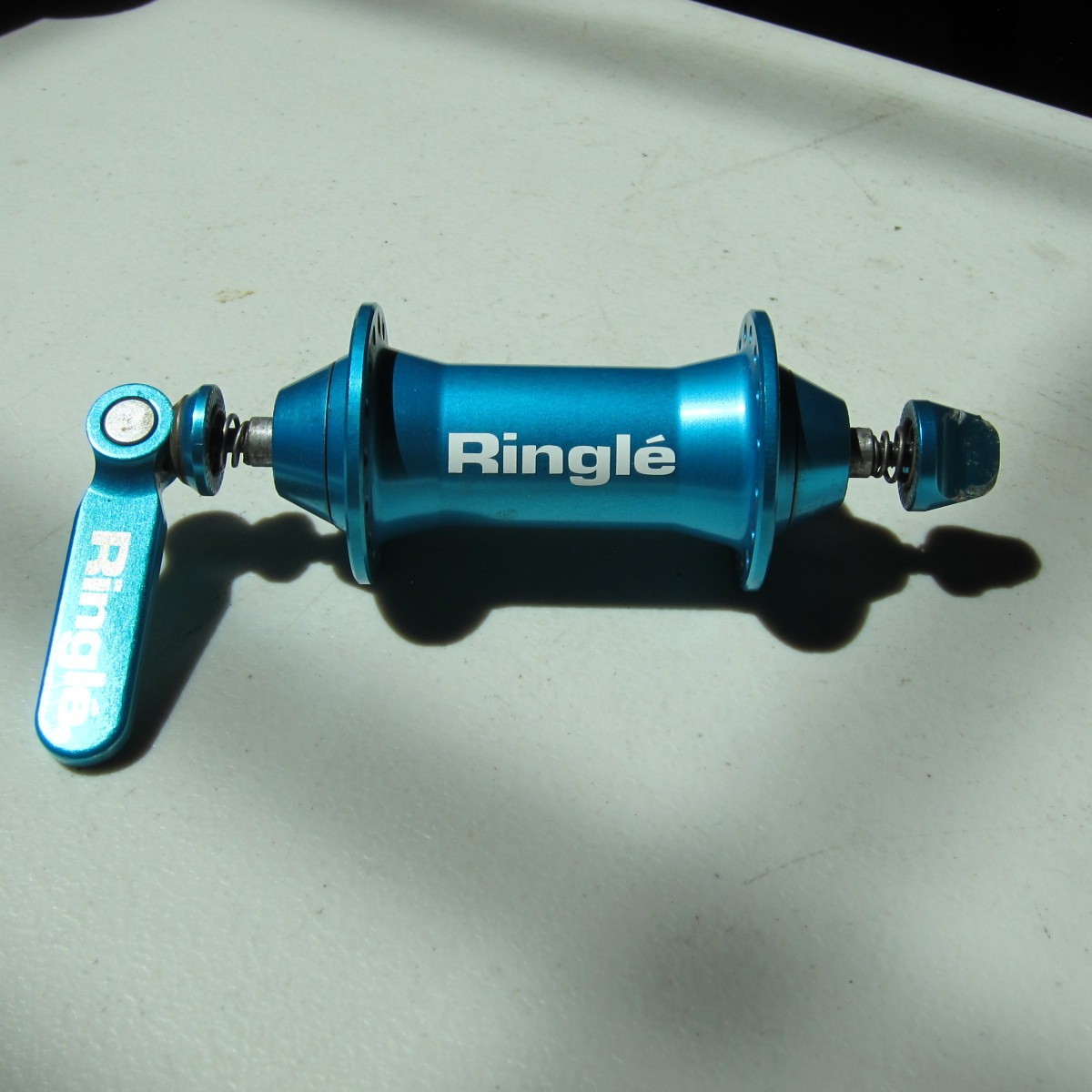 Ringle Bubba Turqoise Front Hub 32H Twister Ti Skewer Vintage 90s MTB
