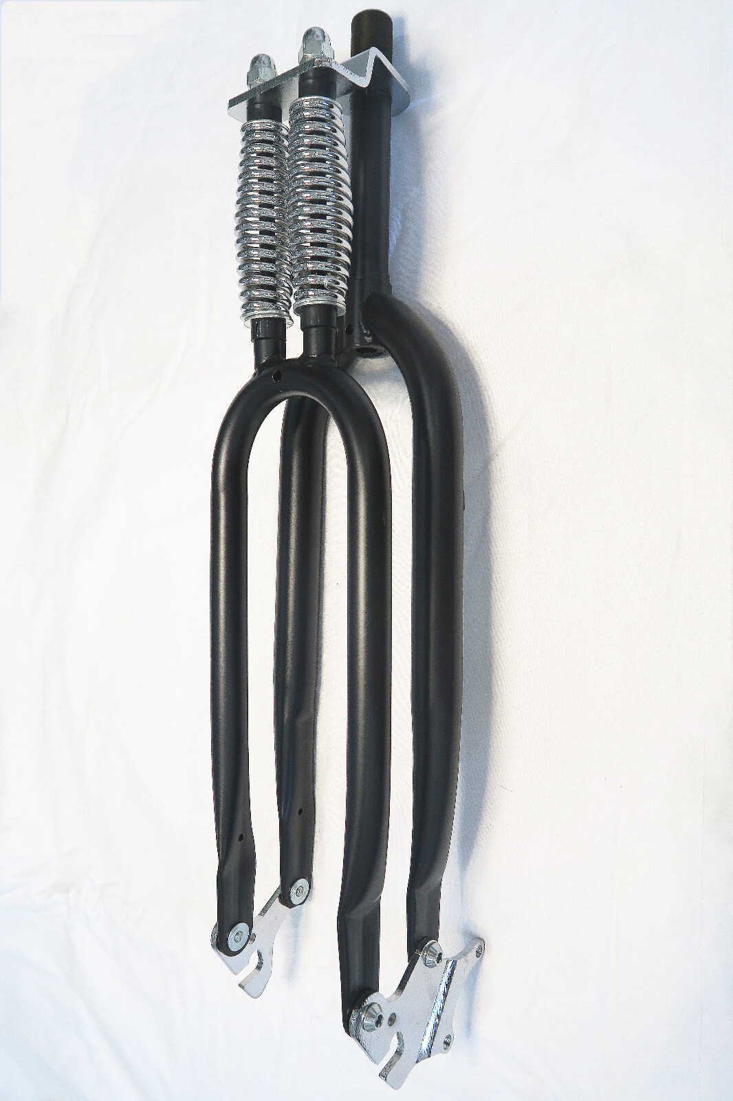 JZsports 1″ Threaded 26″ Dual Springer Bicycke Fork – Cruiser Chopper Bicycle