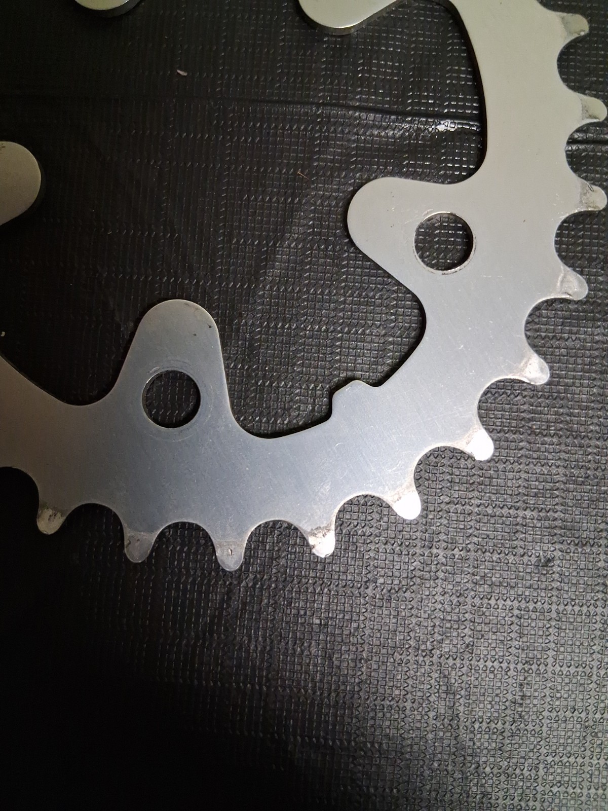Lightly Used Vintage SHIMANO BIOPACE 28 Tooth Aluminum Chainring 28T 74mm BCD