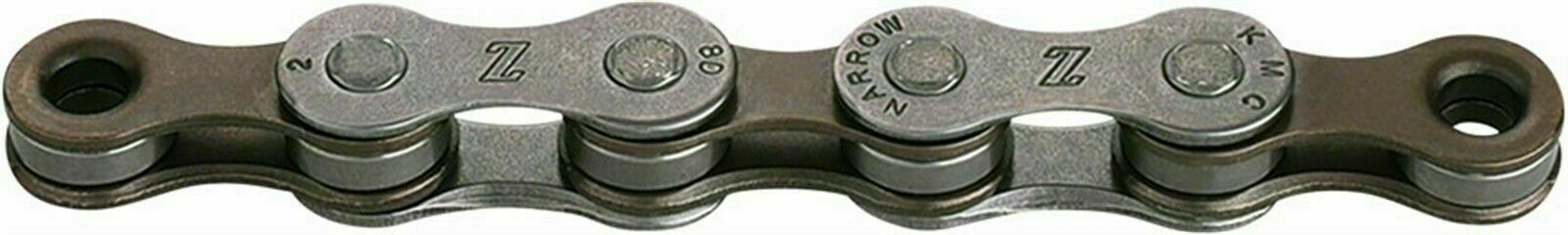 KMC Z7 Bike Chain/6 7-Speed 116 Links Gray/Brown