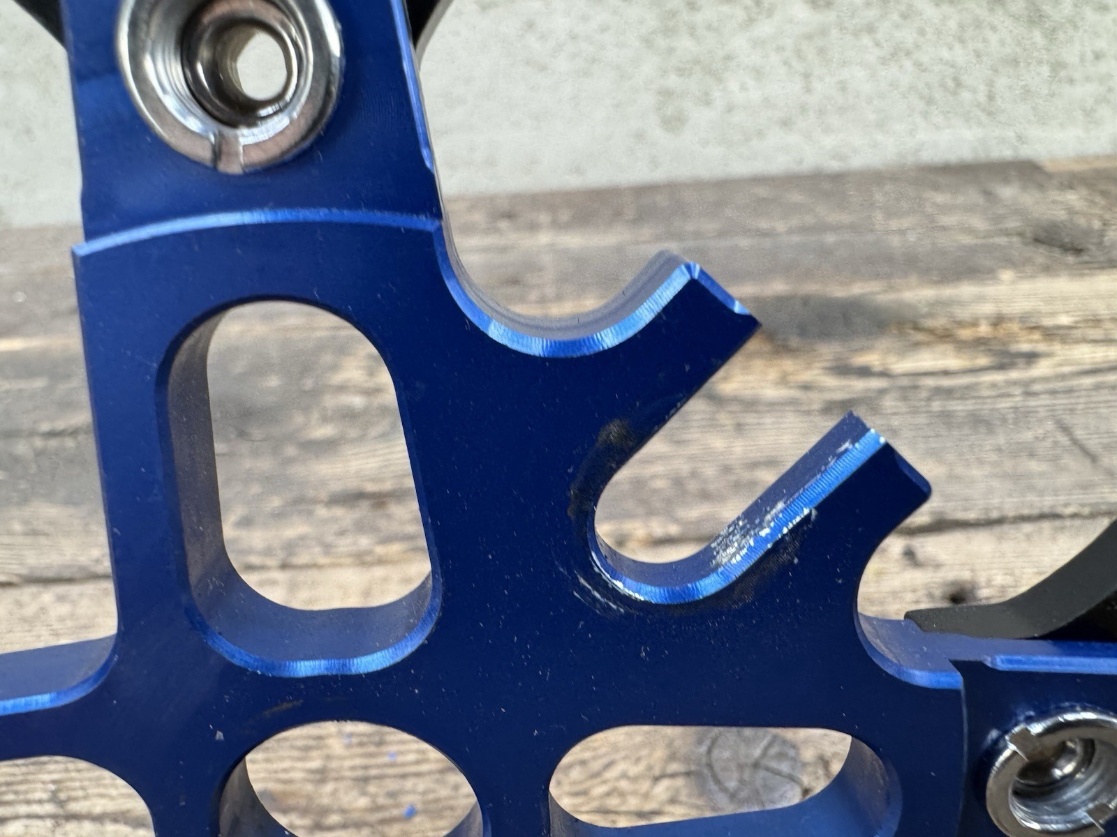 Bullseye Profile 45t Spider Chainring Bmx Blue Black