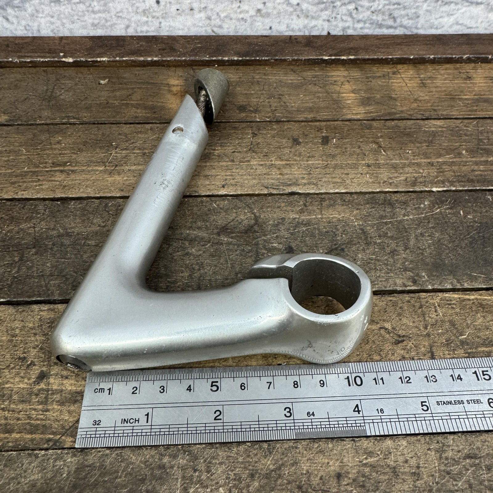 Vintage Specialized Quill Stem Silver 25.4 Clamp 22.2 90mm Alloy Road MTB