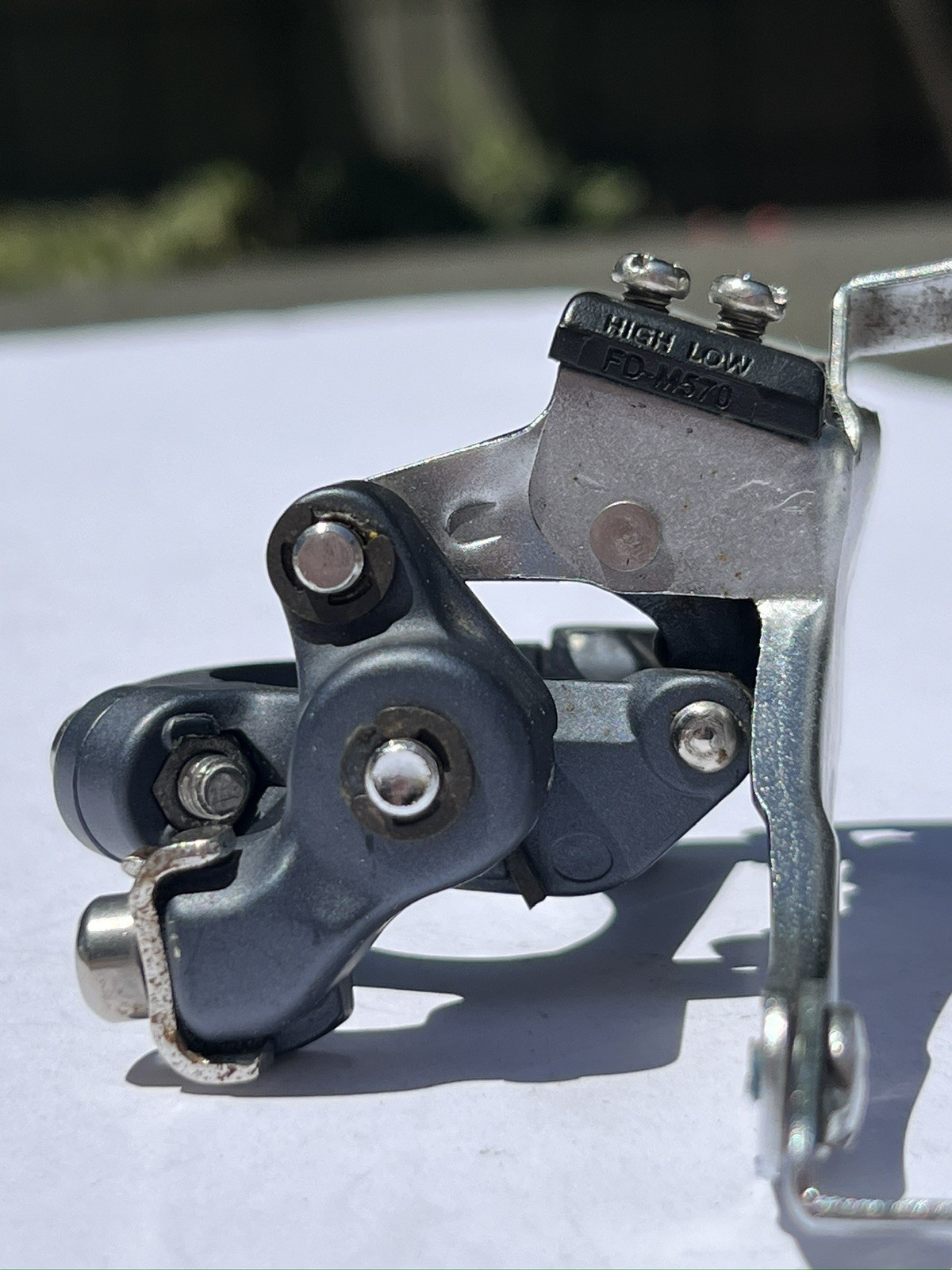 Shimano Deore LX FD-M570 Front Derailleur Clamp 34.9mm Japan PRE Owned Used