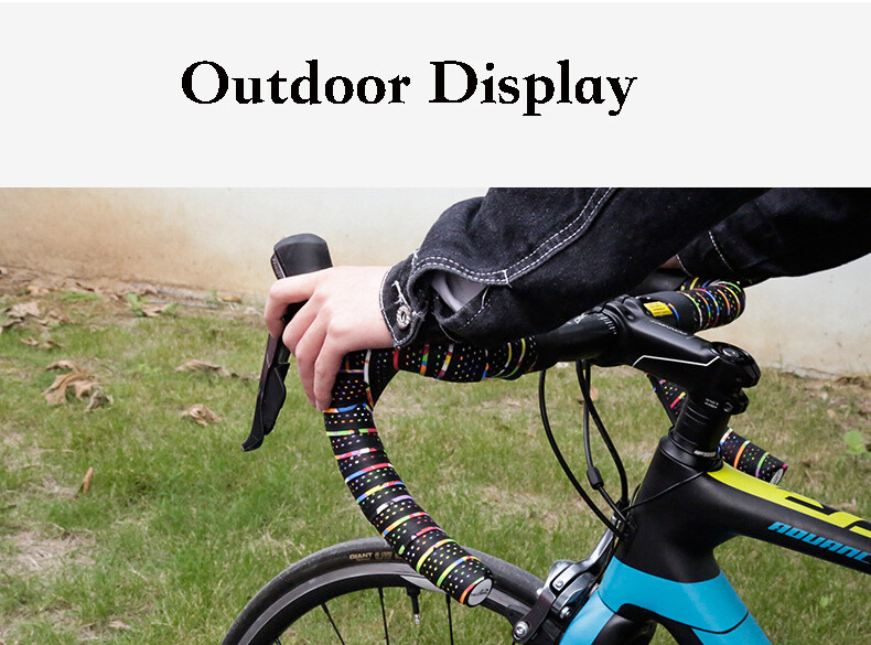 2 pcs Bike Handlebar Tapes Bicycle Wrap Bar Grips EVA Tape Road Bike Cycling