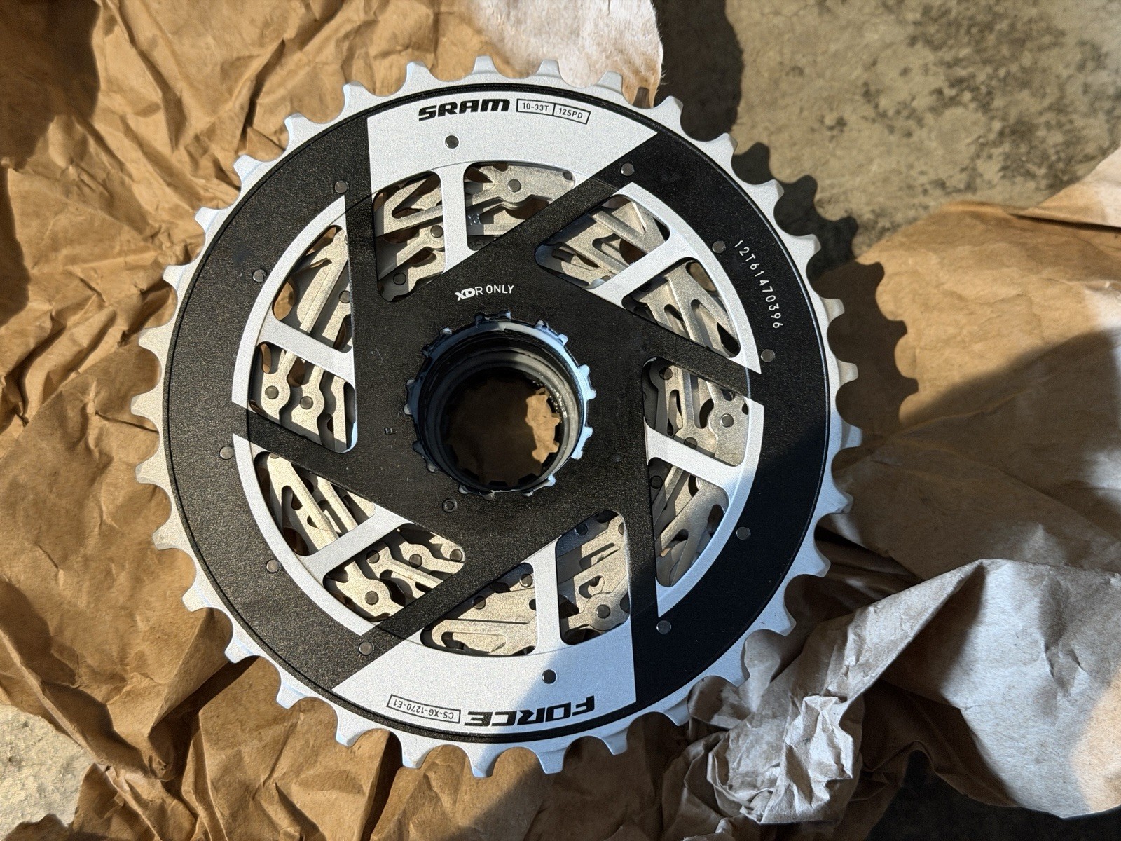 SRAM Force E1 12-Speed Cassette 10-33T CS-XG-1270-E1