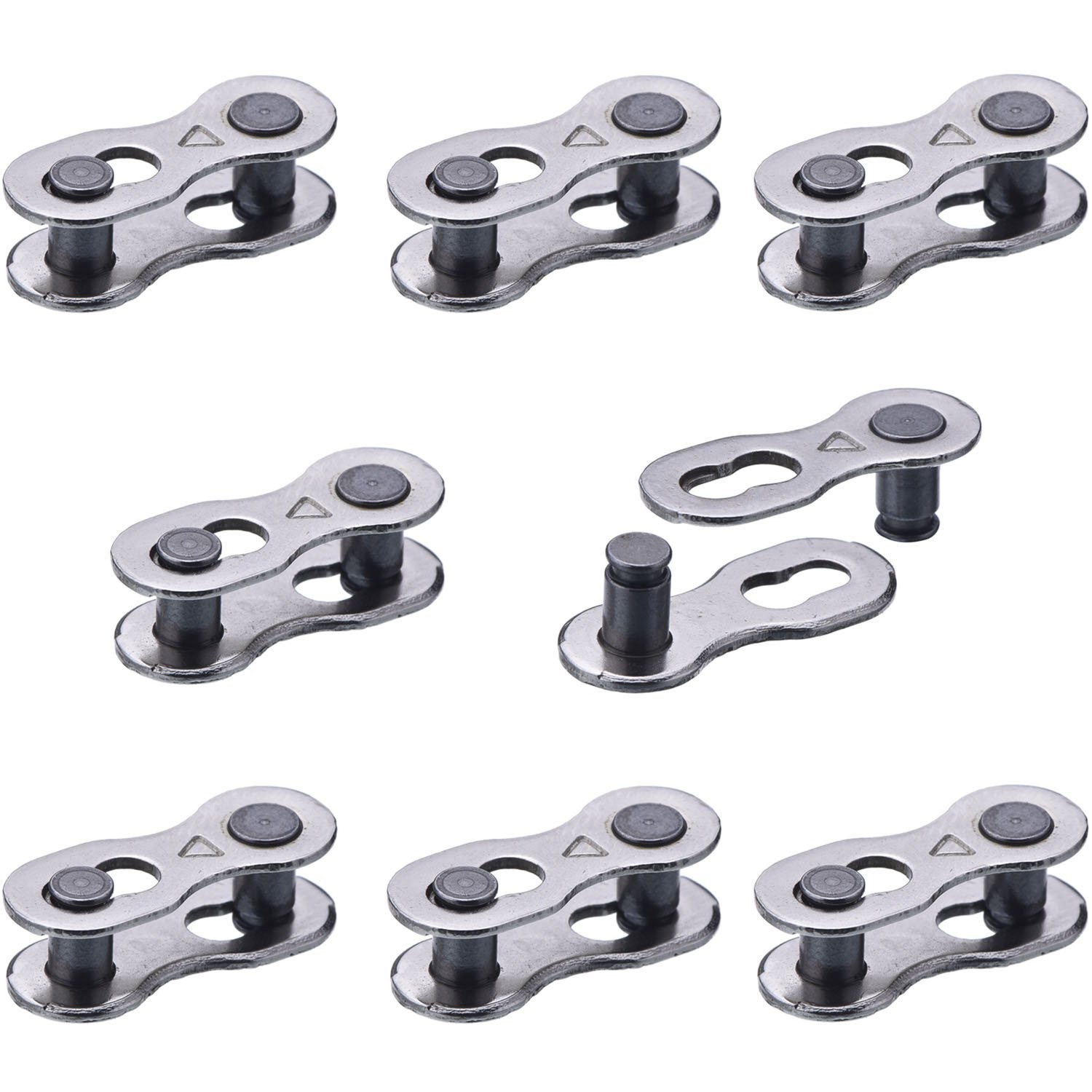 8 Pairs Bicycle Missing Link for 6 7 8 Speed Chain Master Link for Bicycle Chain