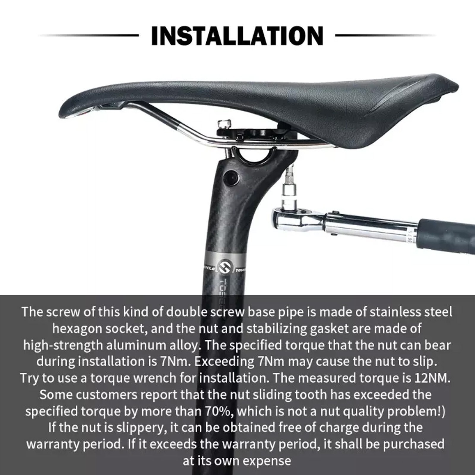 Carbon Fiber Bicycle Tube Offset 20mm Seatpost Cycling Bike Seat Post 30.8 mm