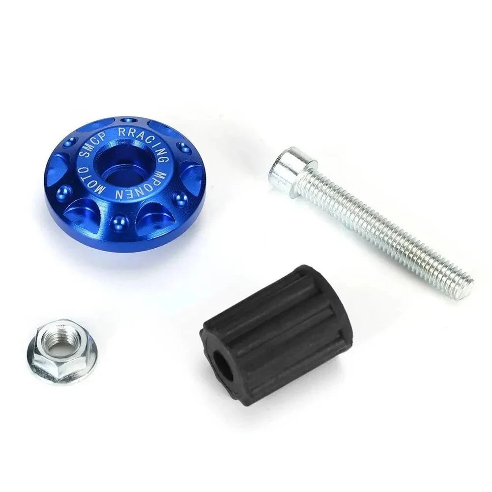 2PCS CNC Motorcycle Handlebar End Plugs Aluminum Grip Caps Universal