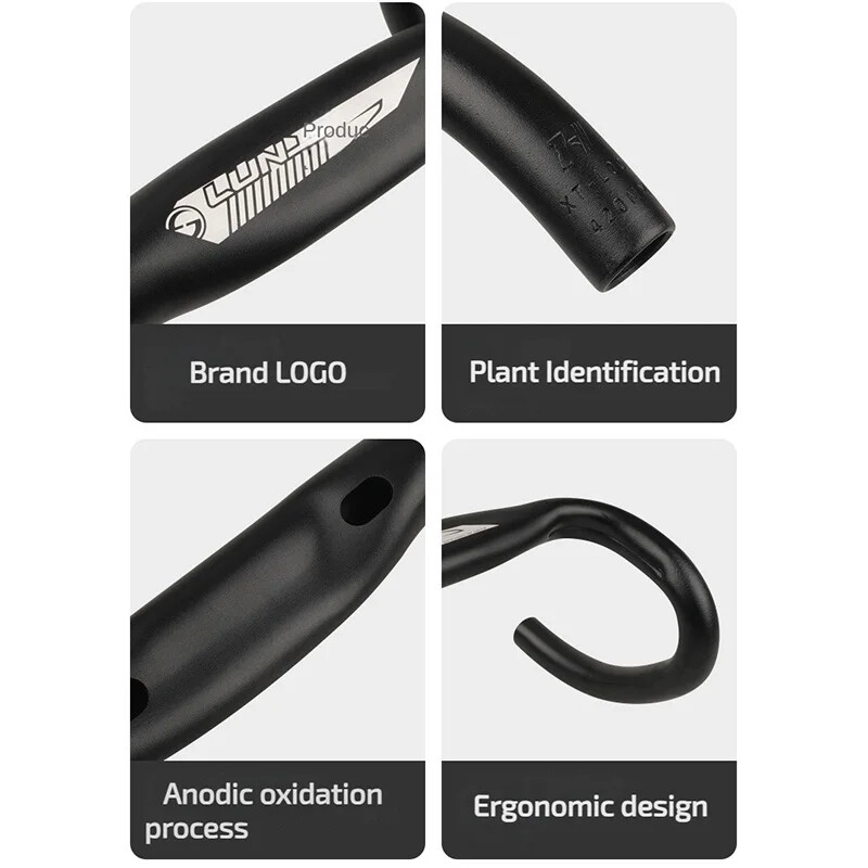 Ultralight Road Bike Handlebar Racing Drop Bar Reduce Resistance Bent Handlebar