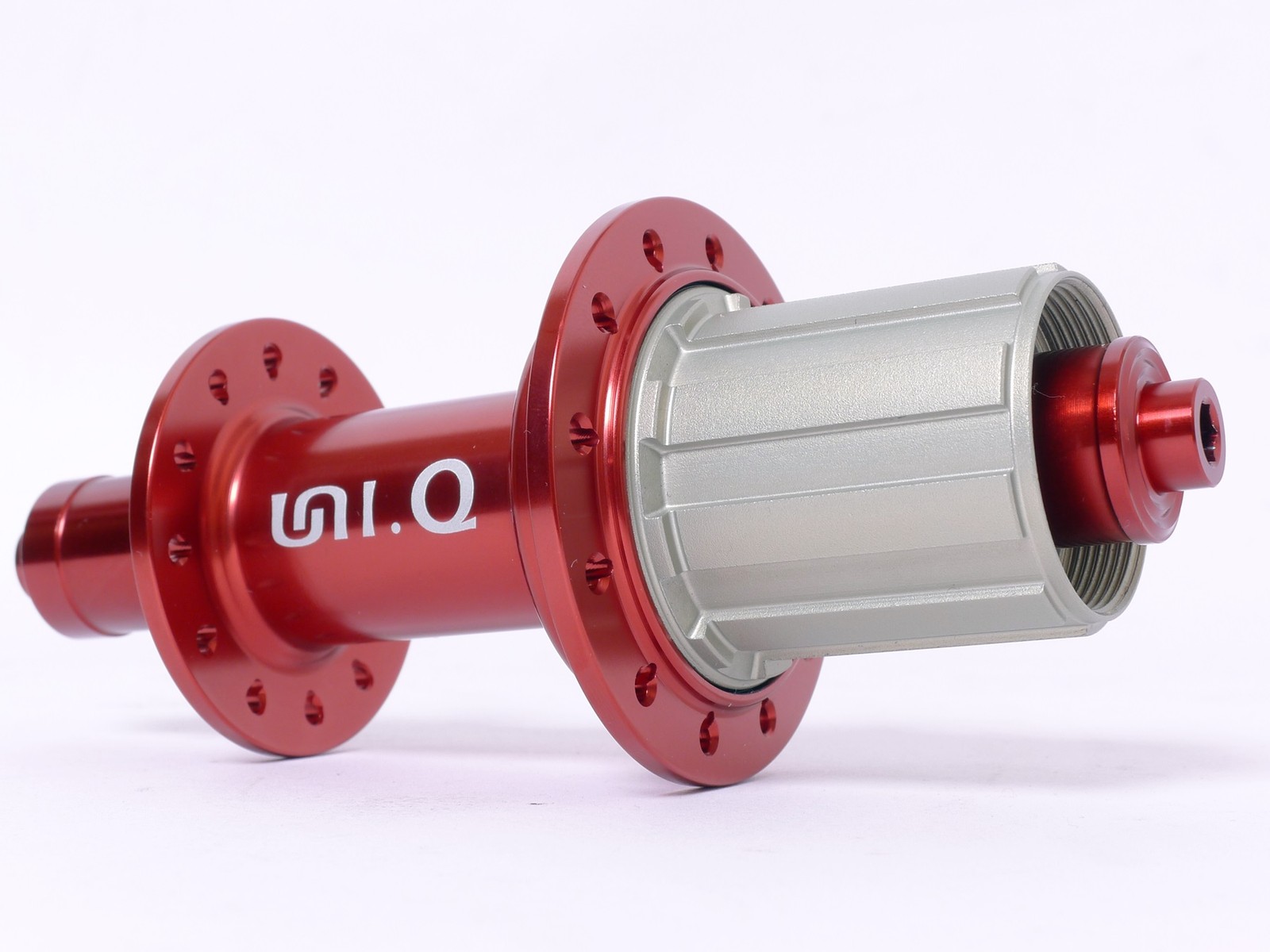 uniQ 185g 30T,30click,Rear Road bike hub 24H for Shimano 10 Speed Red