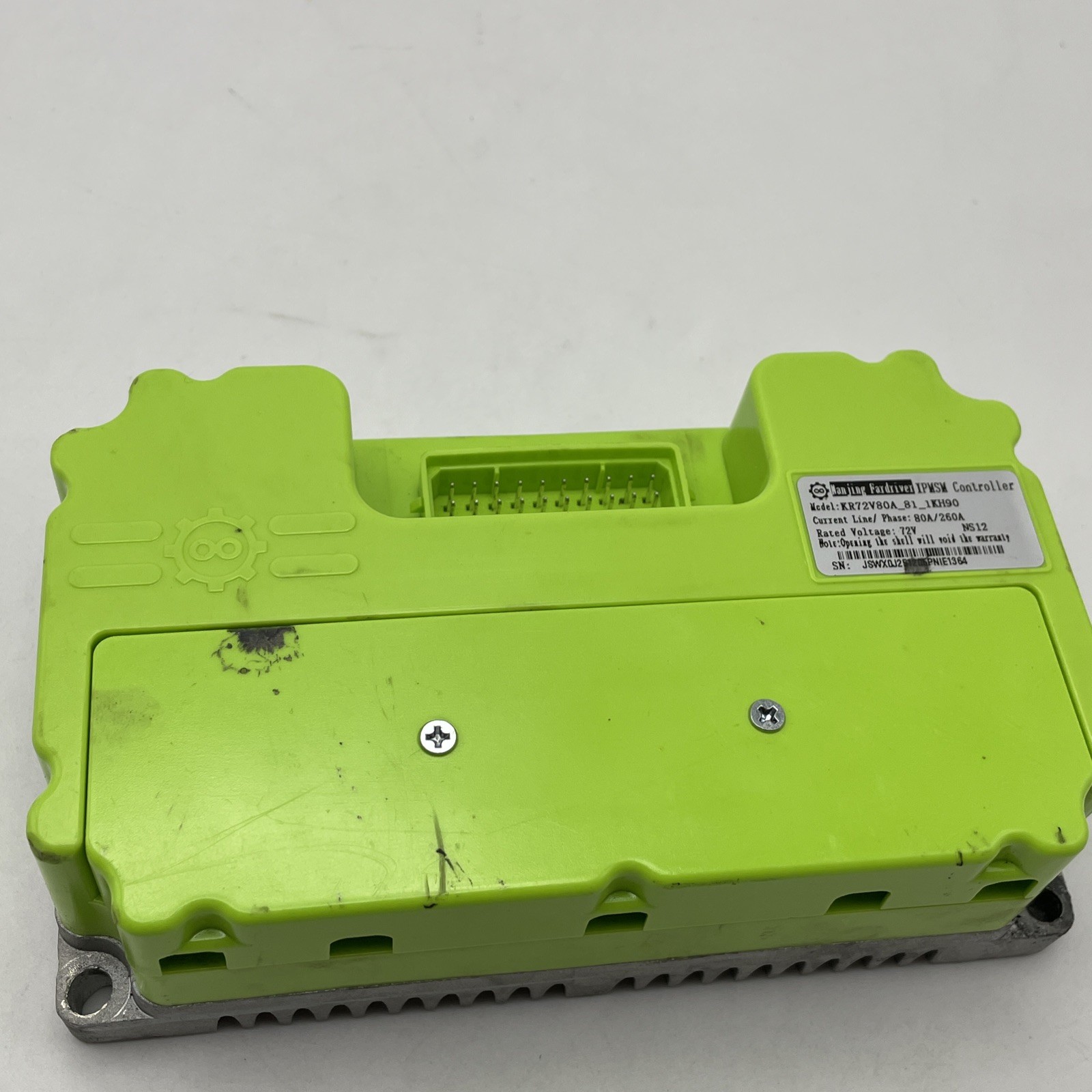 Fardriver Controller 72V 80A Programmable Sine Wave Brushless Motor ND72260