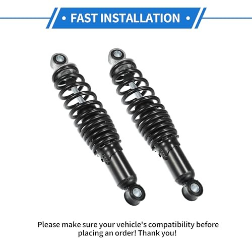 1 Pair Motorcycle Rear Suspension Shocks 280mm – Air Suspension Shocks 280MM