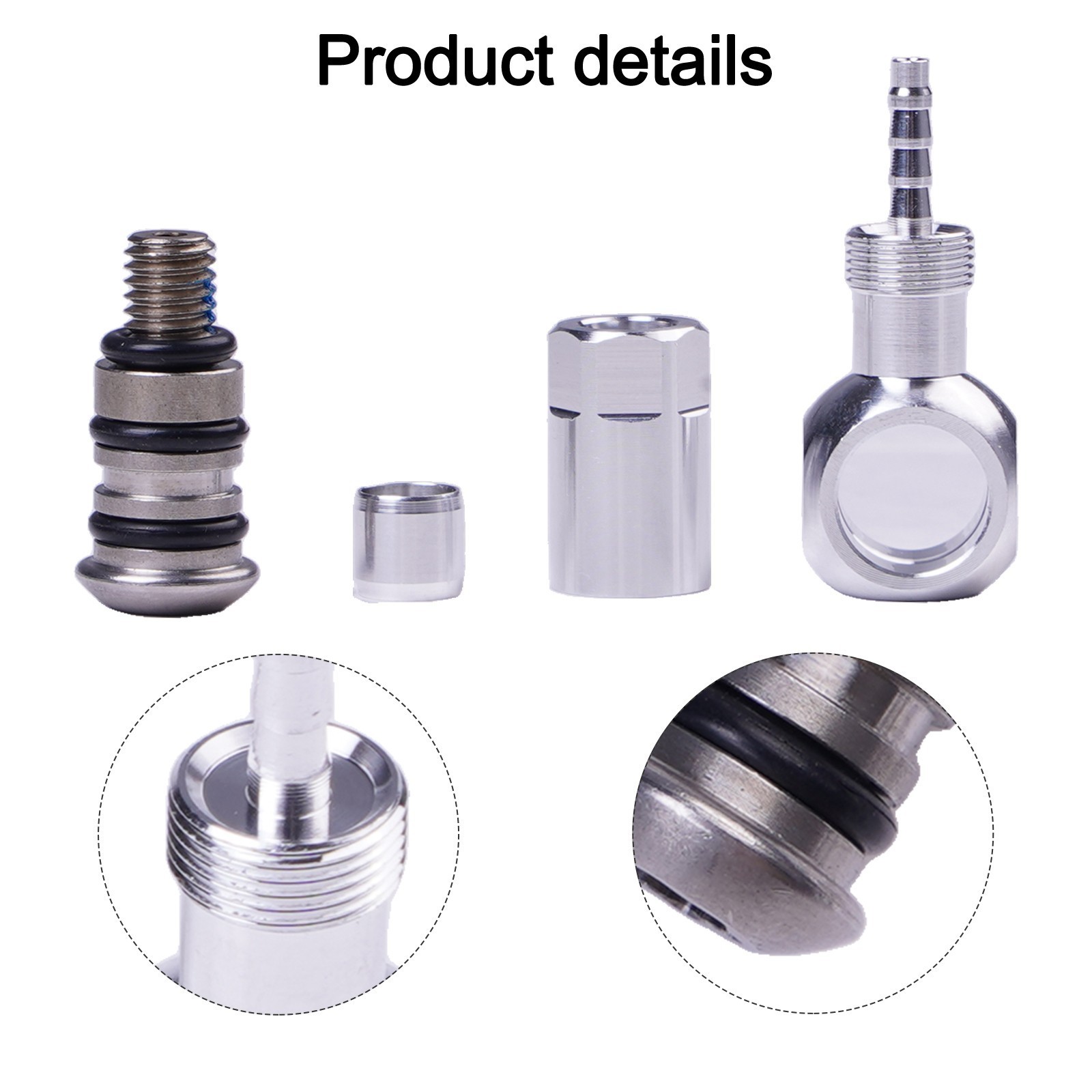 Sleek Aluminium Banjo Fitting with Reliable M5 Bolt for ZOOM875e Brakes