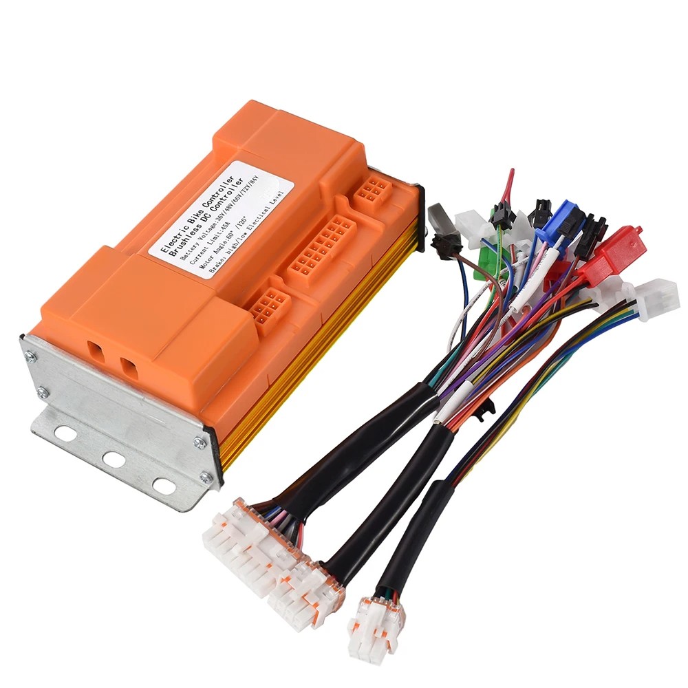36V-84V Electric Bicycle Brushless Controller 48V 72V 3000W Sine Wave Controller