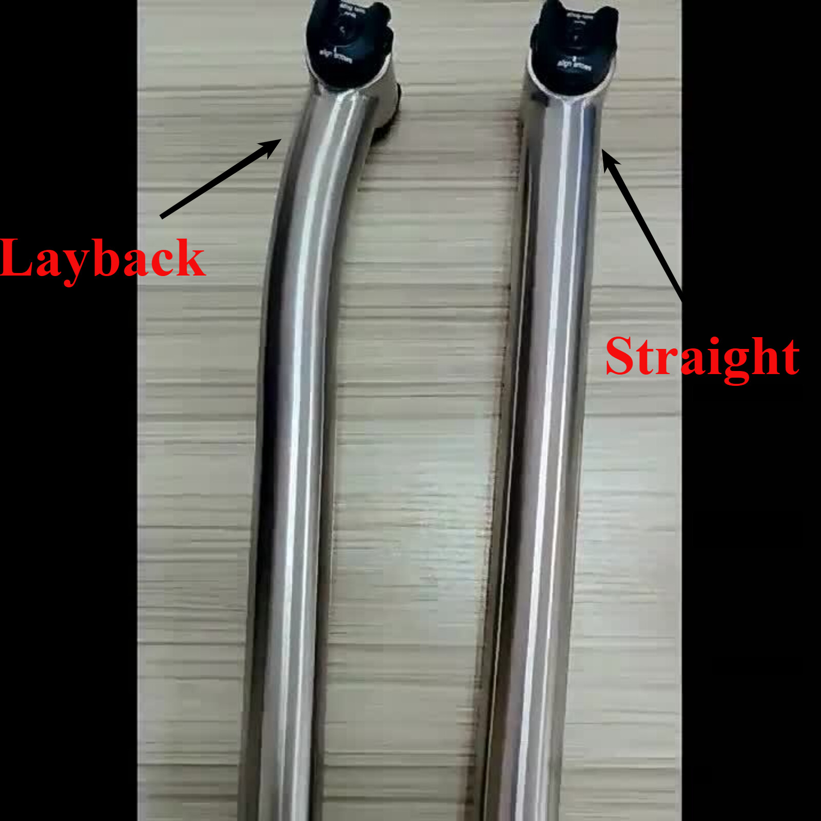 27.2/30.9/31.6 x 350/400mm Titanium alloy Seatpost Bicycle Bike Setback MTB Tube