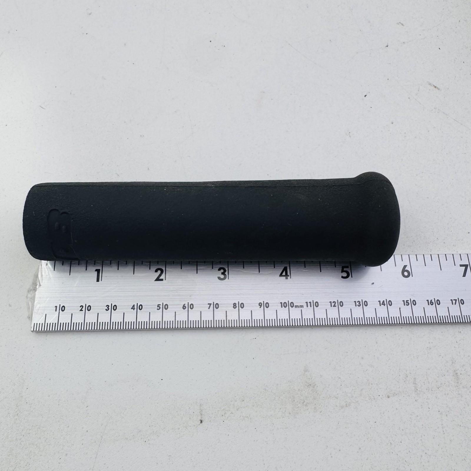 Vintage DB Bicycle Handlebar Grips Pair Black Foam Slip-On Bike Universal A96