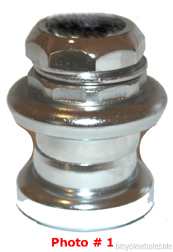 Standard Import Silver Chrome Plated Headset 1″ x 24t NEW!
