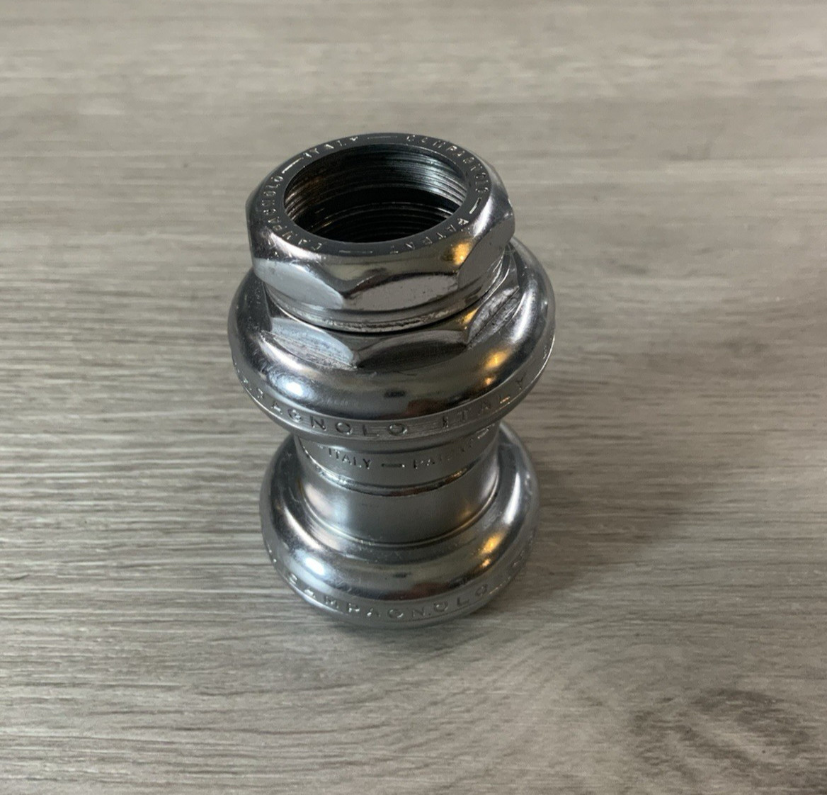 CAMPAGNOLO RECORD HEADSET ONE INCH THREADED BRITISH THREADING STEEL