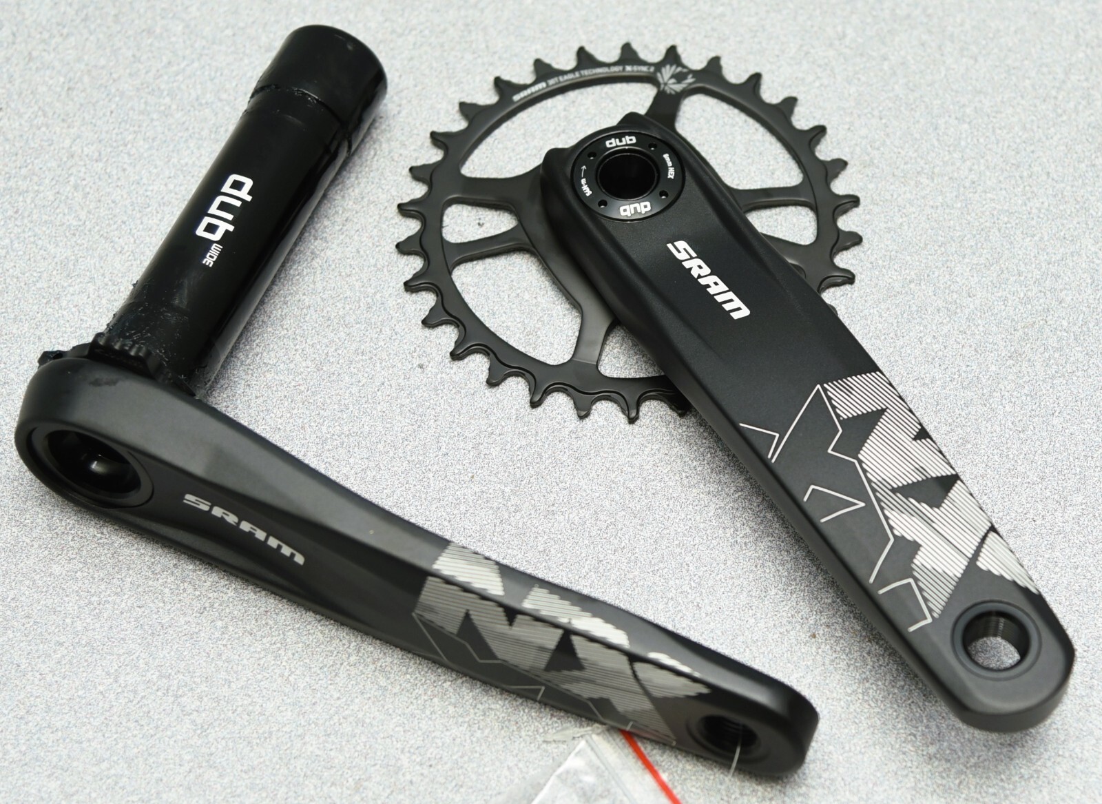 SRAM NX Eagle Crankset, 175mm, 30T 3mm o/s Boost Chainring, DUB Wide 55CL