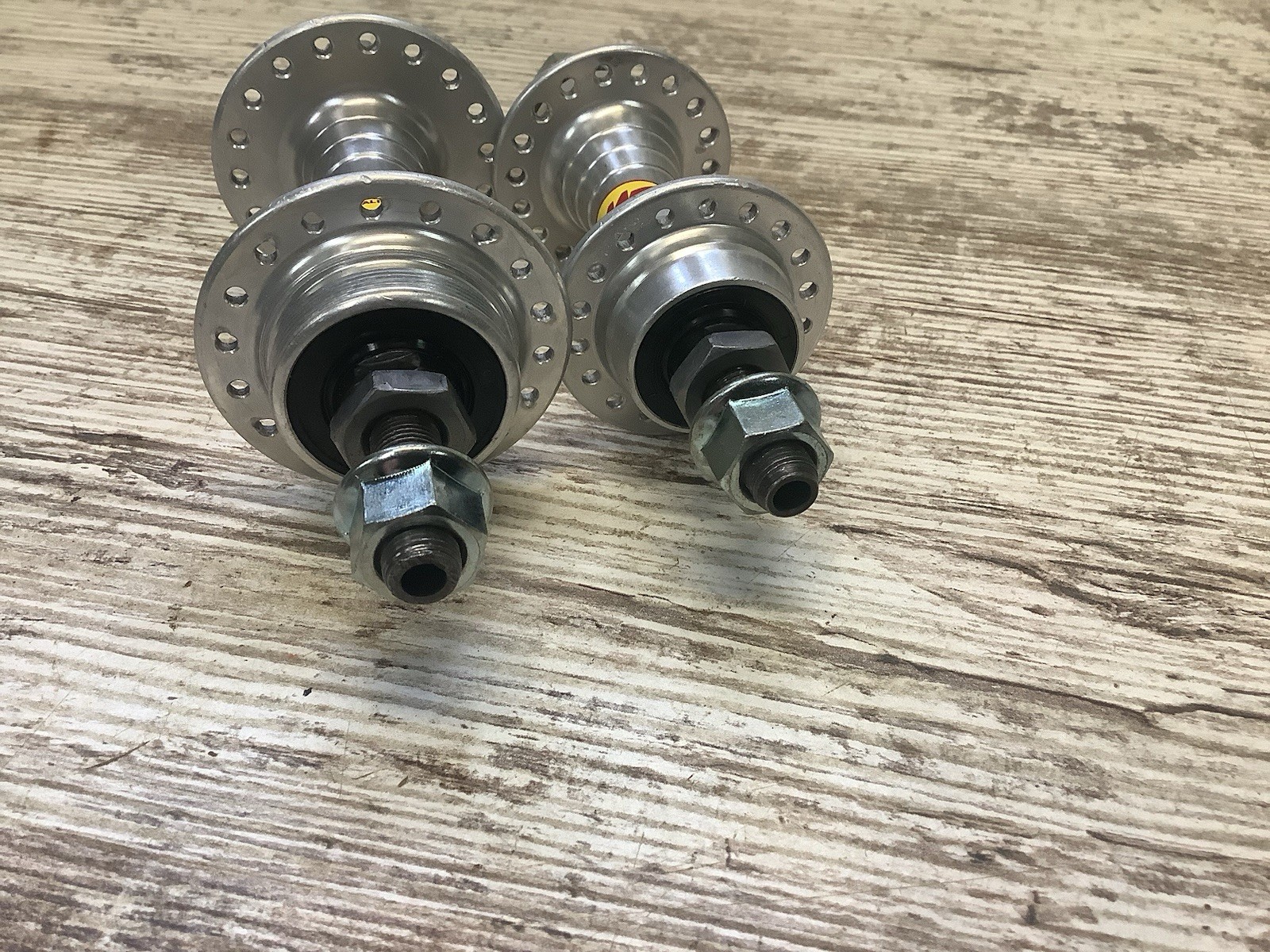 FMF Mid School Bmx Flip Flop Hub Set 36 Hole 3/8th Hollow Axle