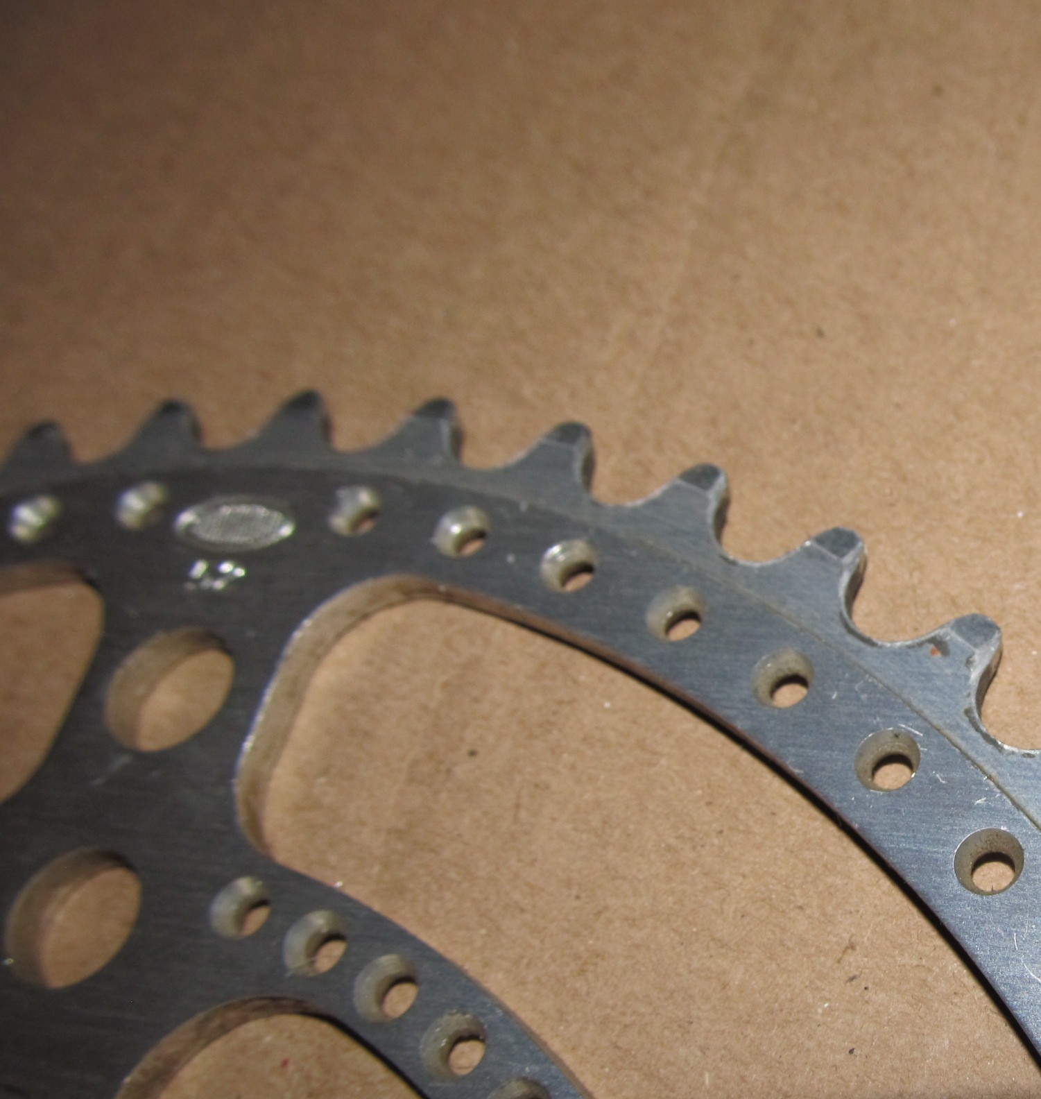 Stronglight Drillium Chainring 52t 86mm BCD vintage