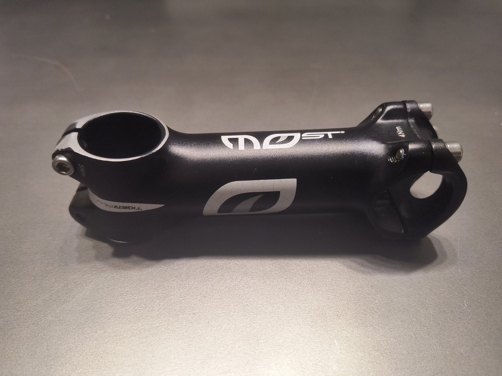 Pinarello Most Tiger Alu Aero TICR Stem, 110mm, 31.8mm, Black, See Description