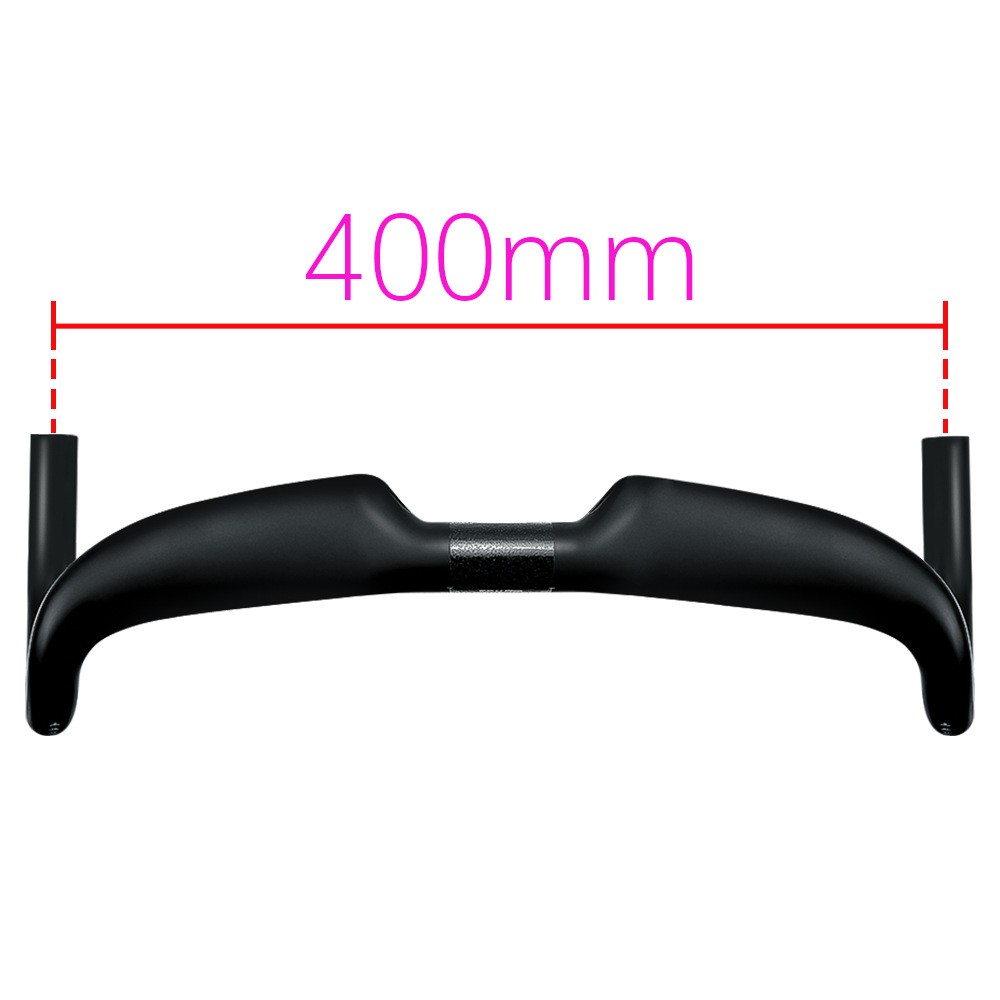 Carbon Road Bike Drop Bar Bicycle Handlebars 31.8*400/420/440mm Internal Cable